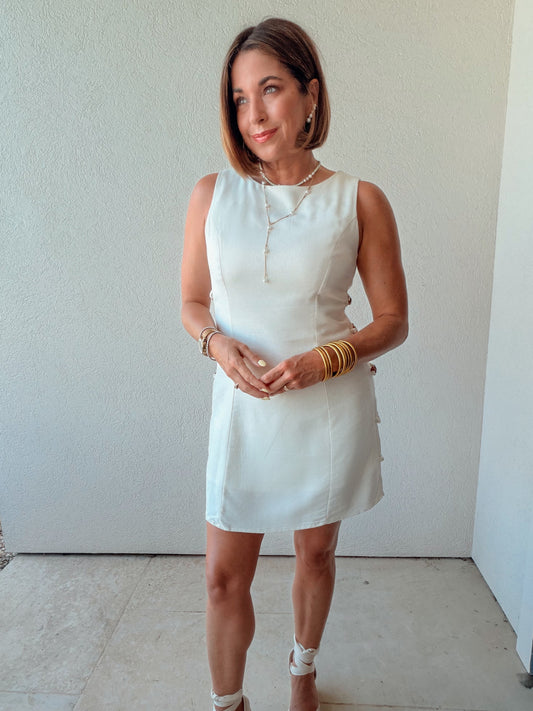 Linen Mini Dress