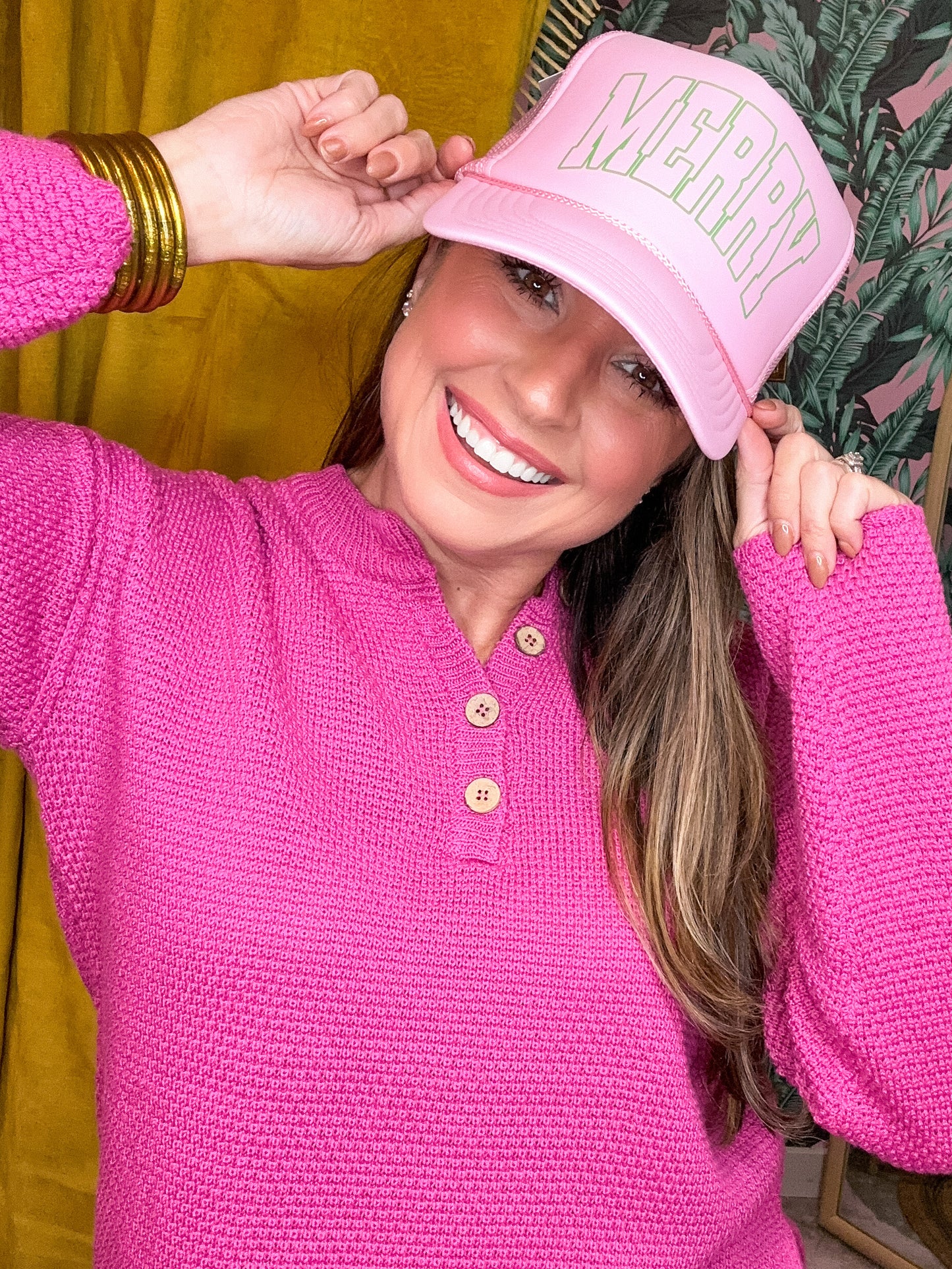 Merry Trucker Hat
