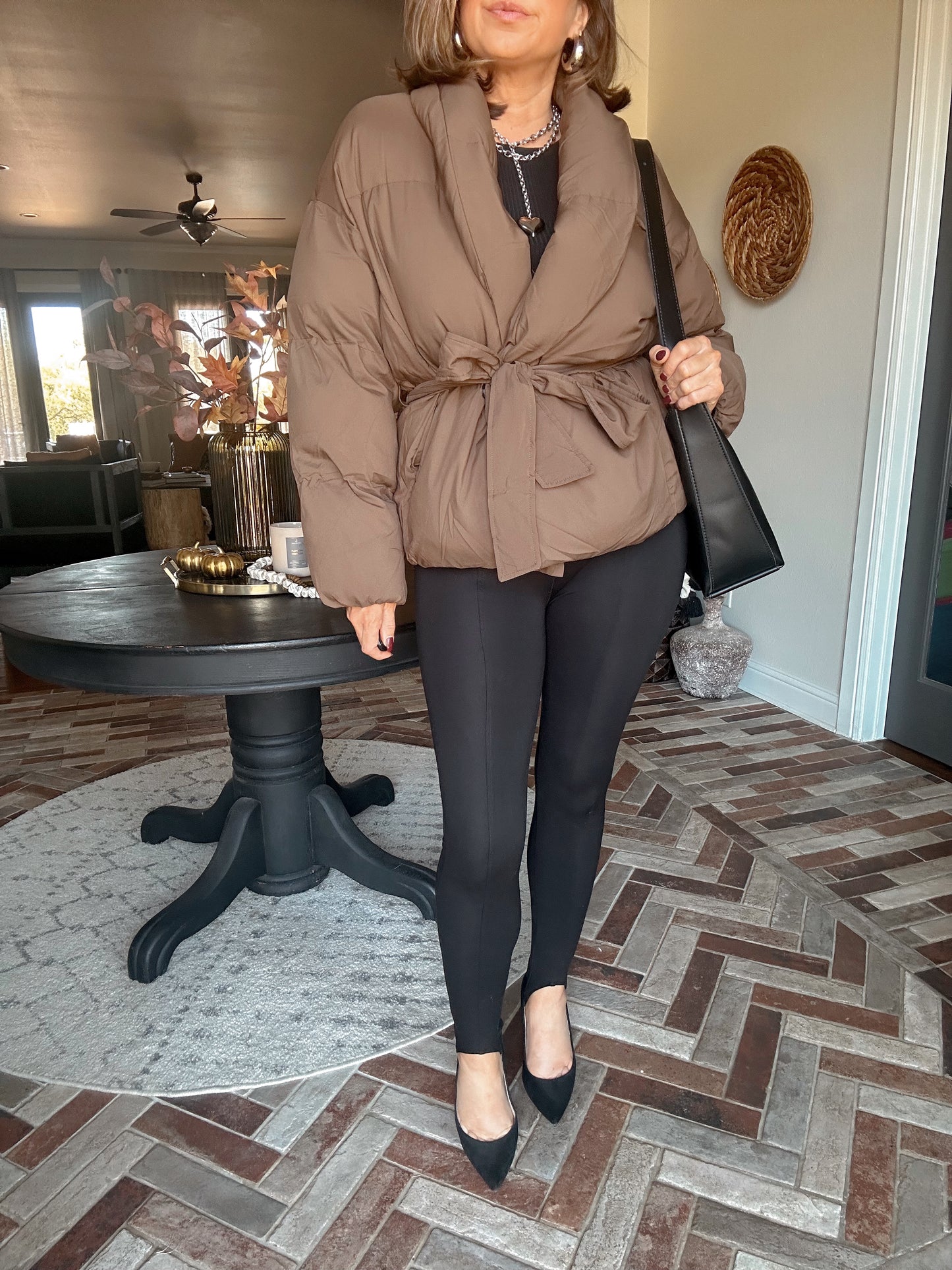 High Waisted Stirrup Pants