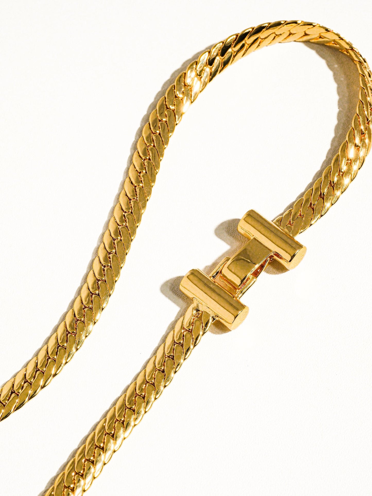 Gold T Bar Chain