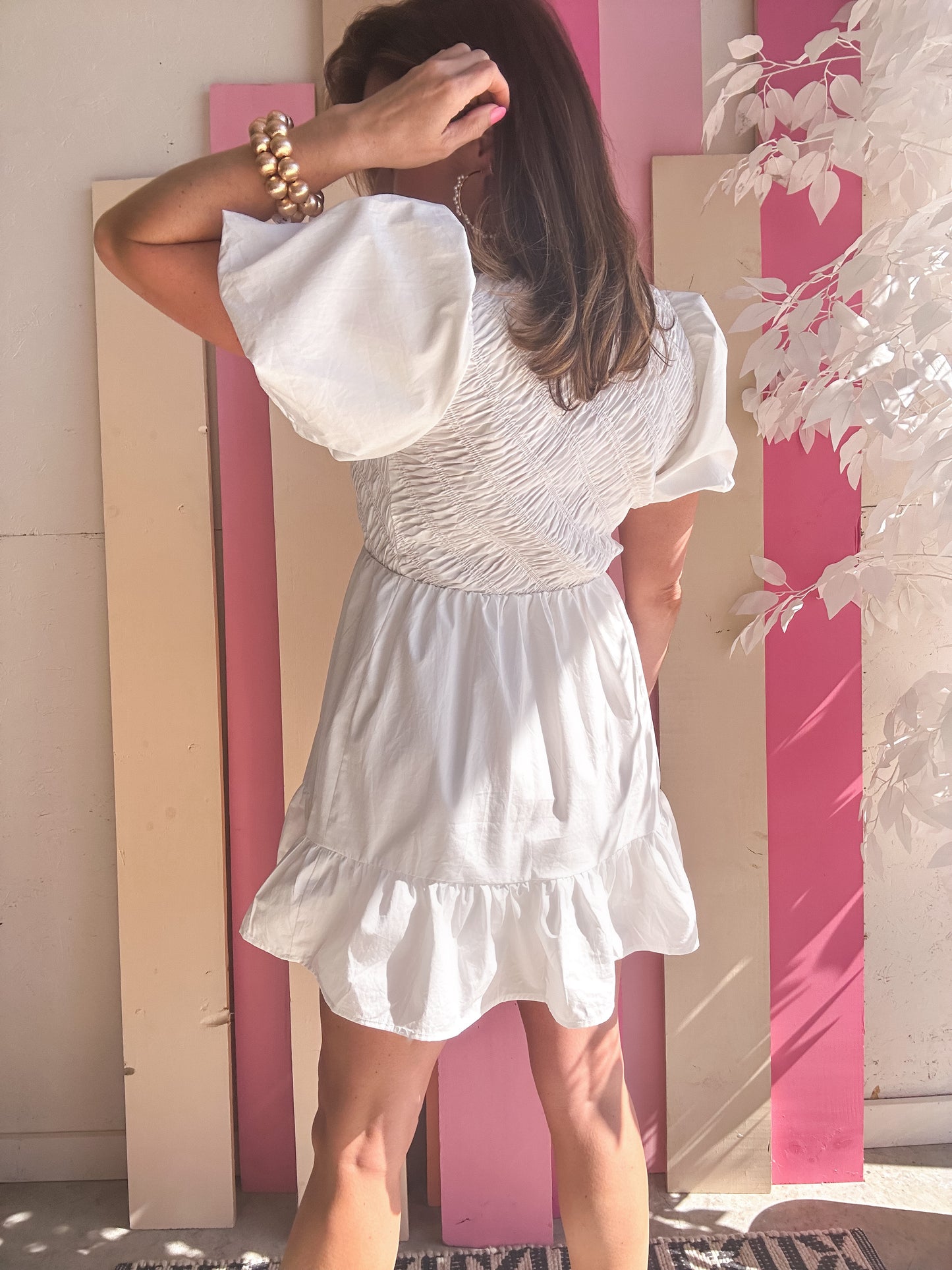 Sugar Sweet Poplin Dress