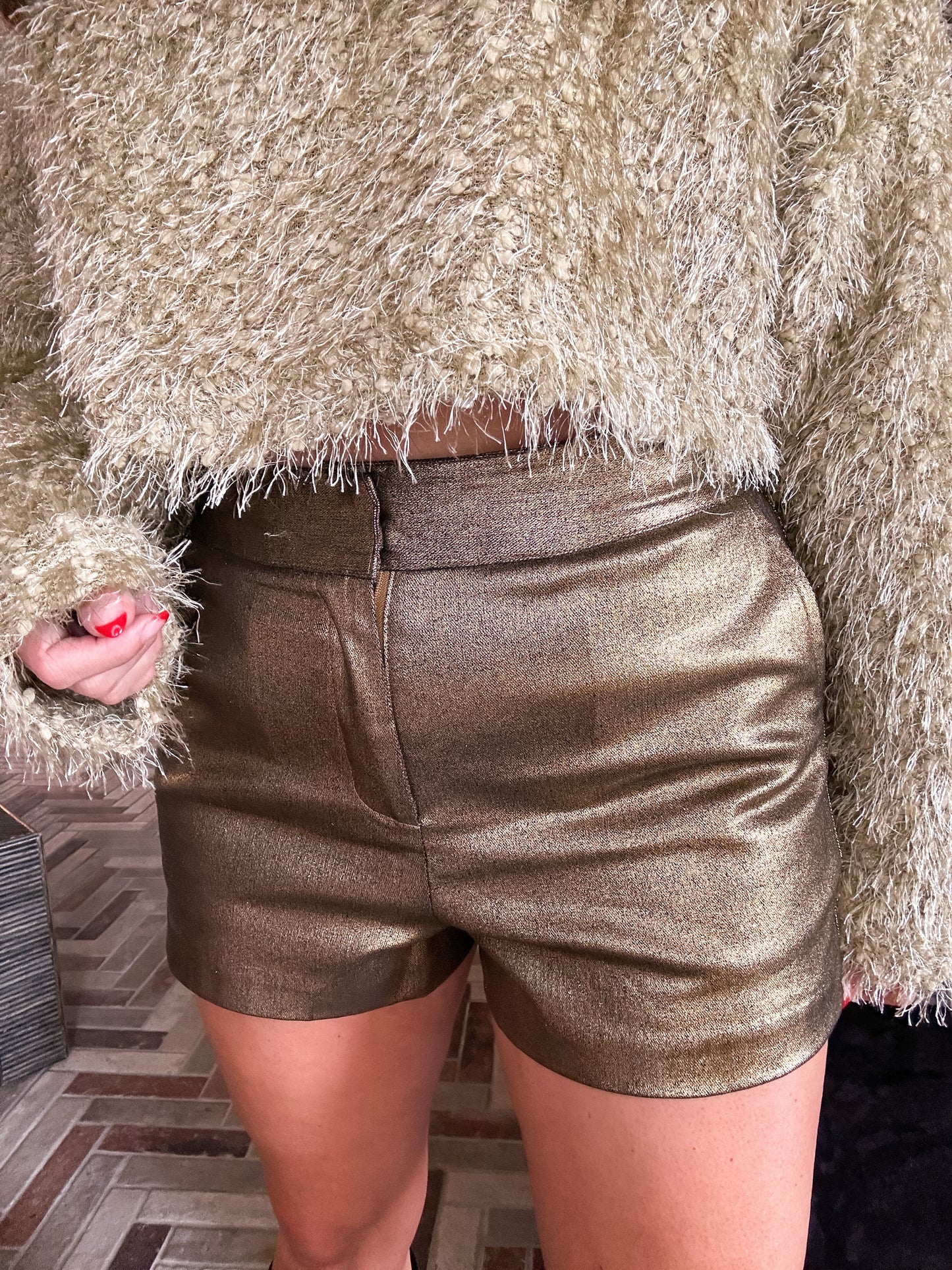 Glam Girl Gold Shorts