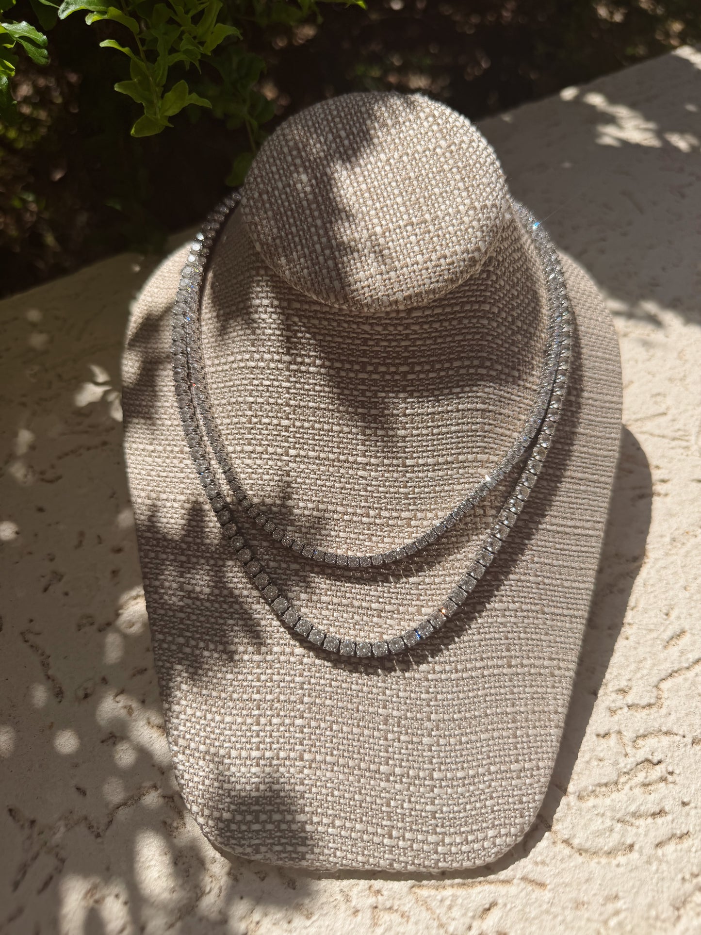 Luxe Line Tennis Necklace