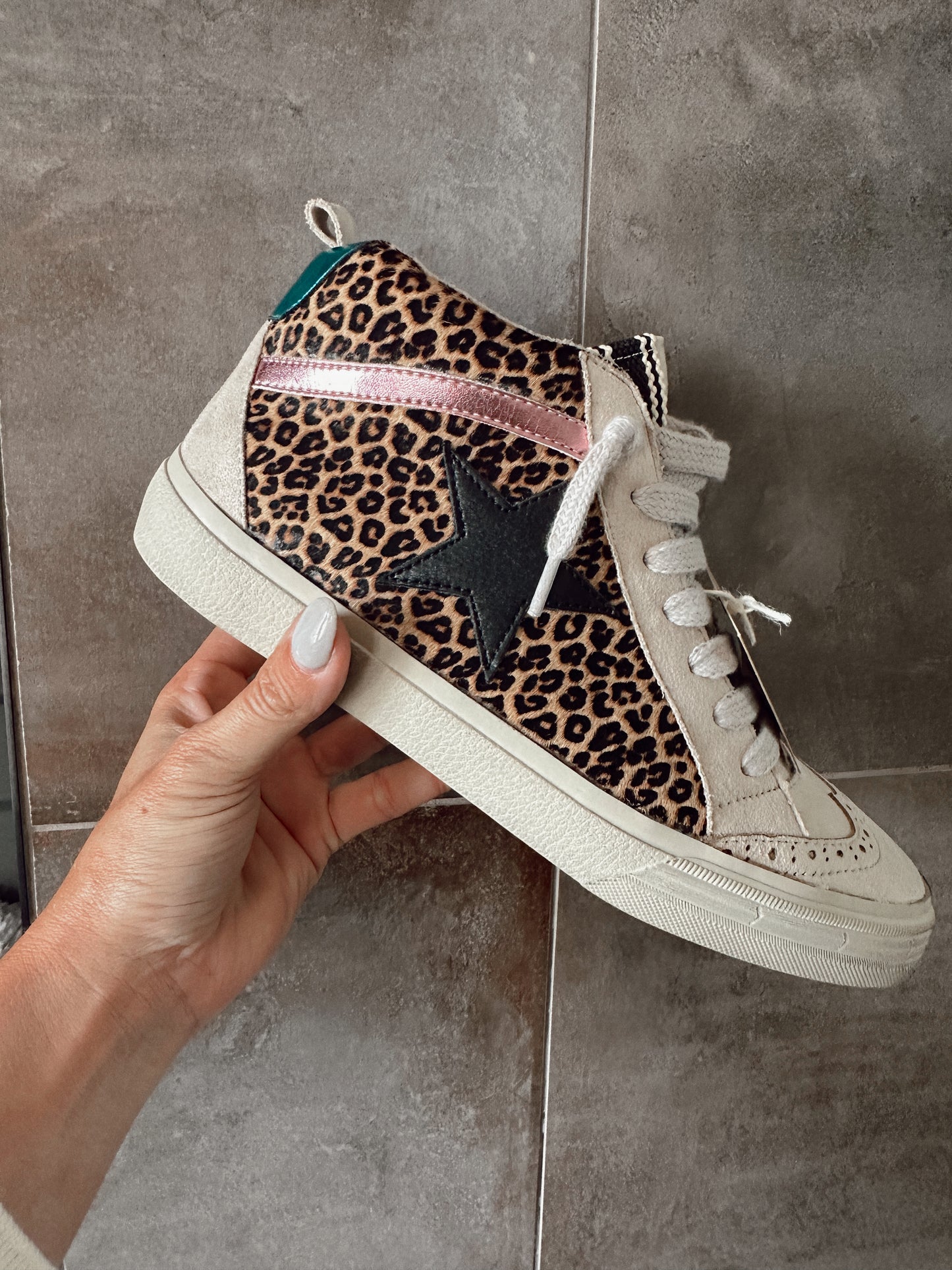 Calf Hair Paulina Sneaker