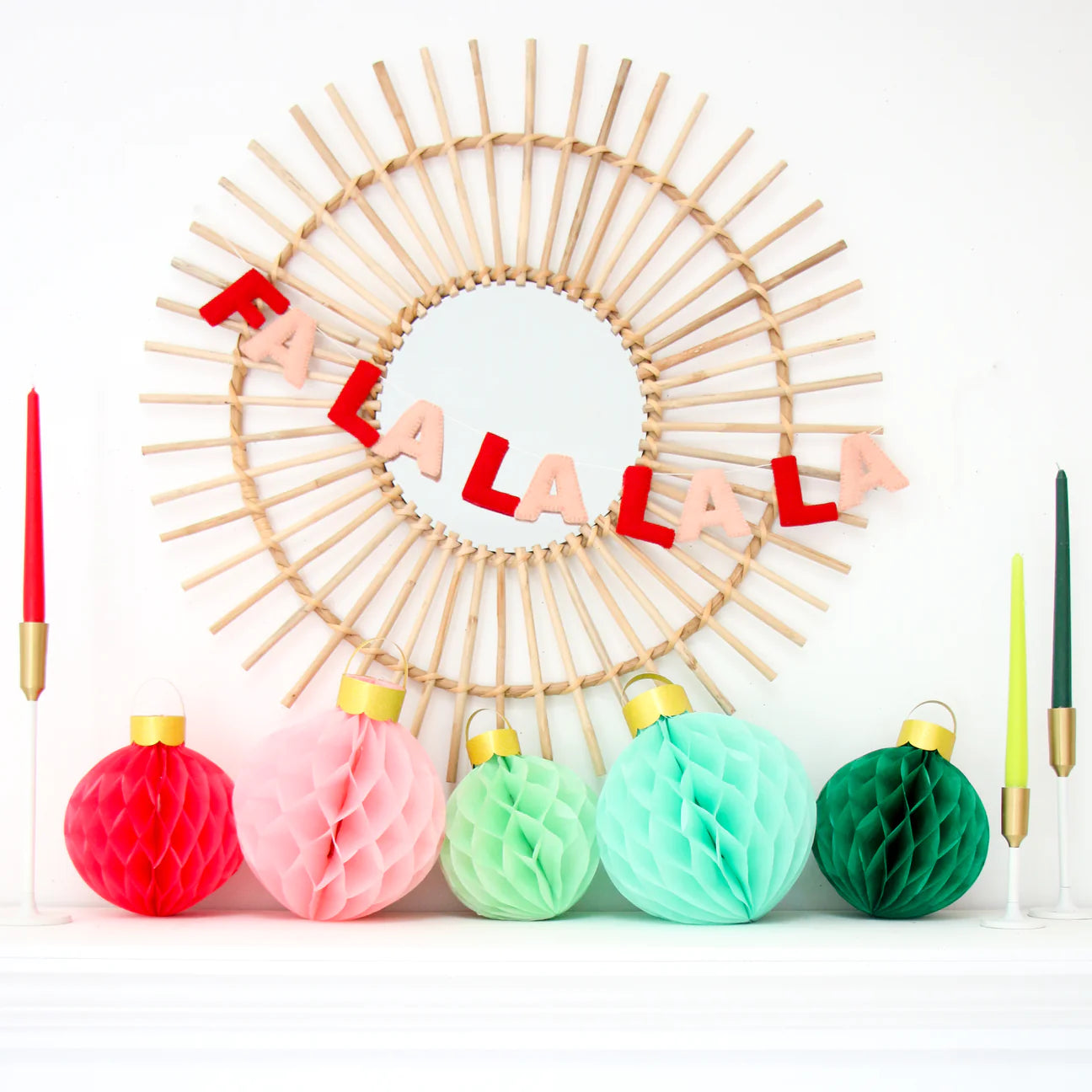 Honeycomb Ornament Set