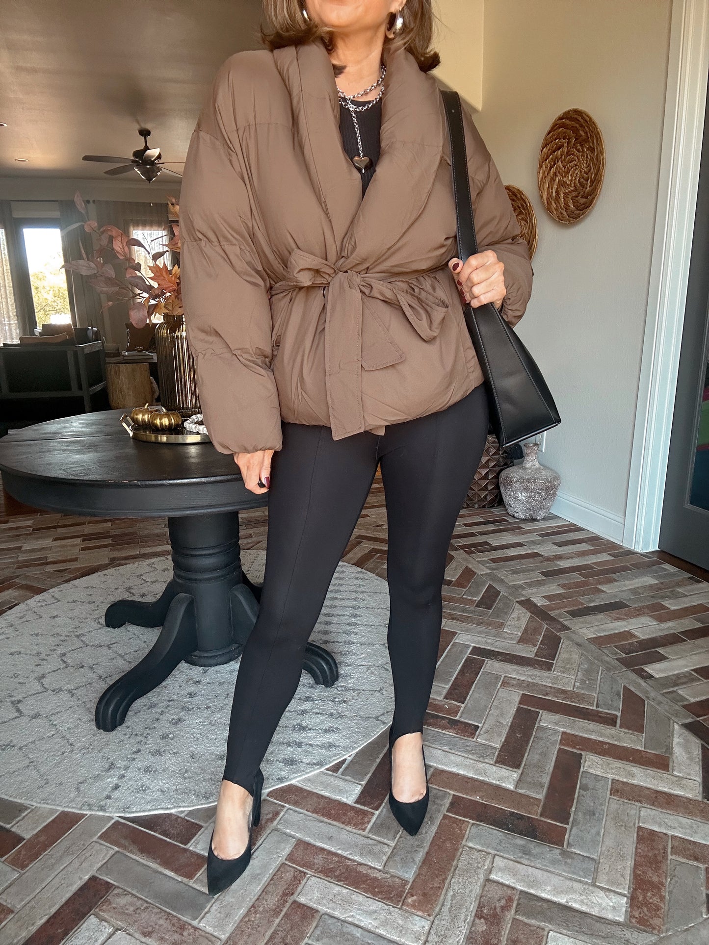High Waisted Stirrup Pants