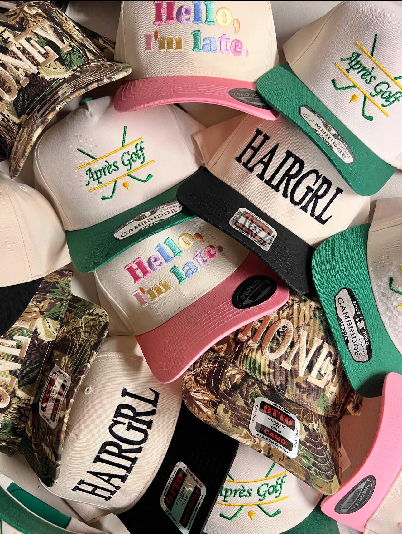 Honey Camo Trucker Hat