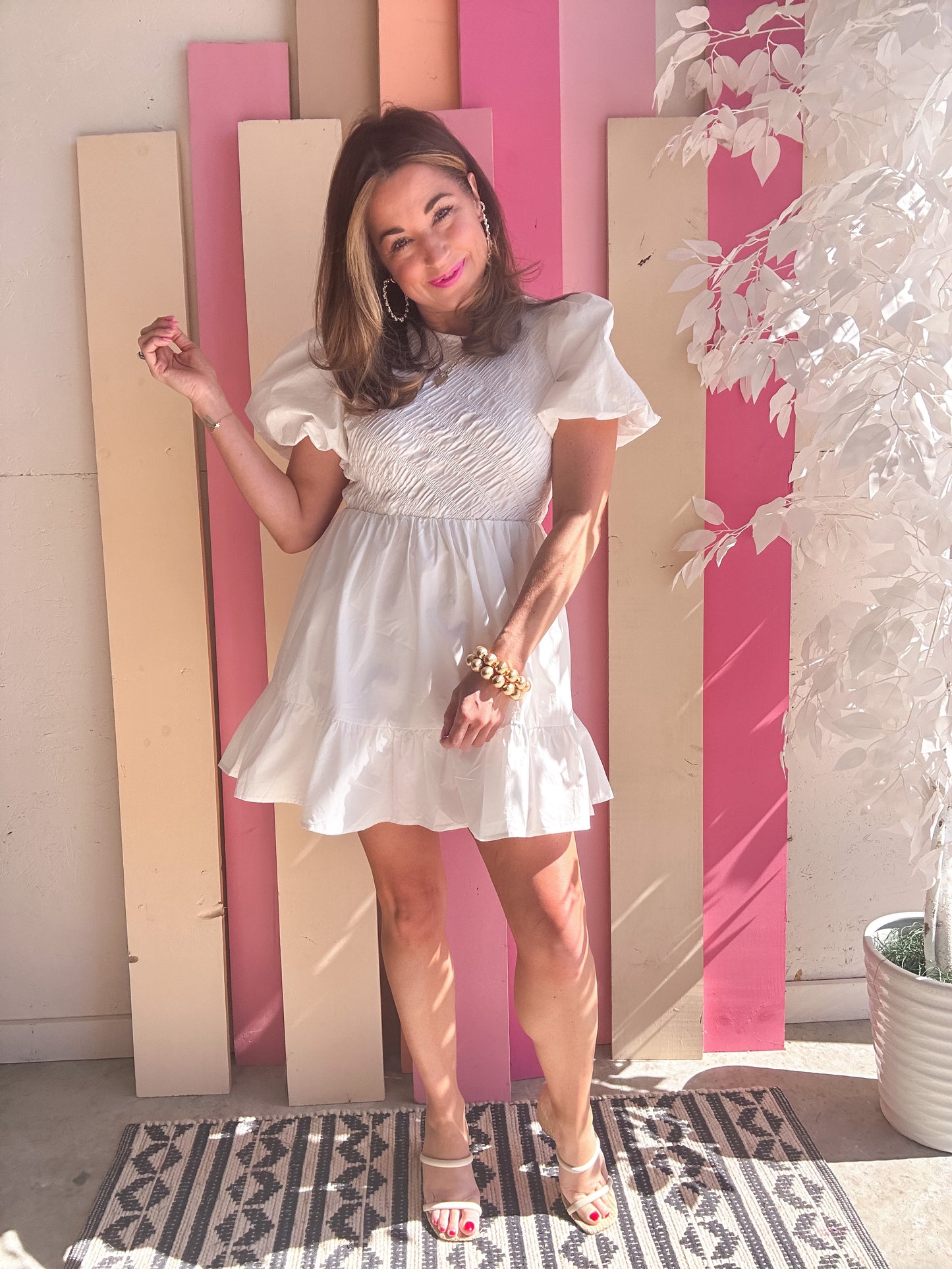 Sugar Sweet Poplin Dress