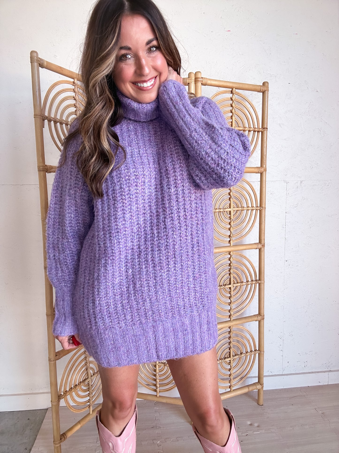 Cable Knit Sweater Tunic