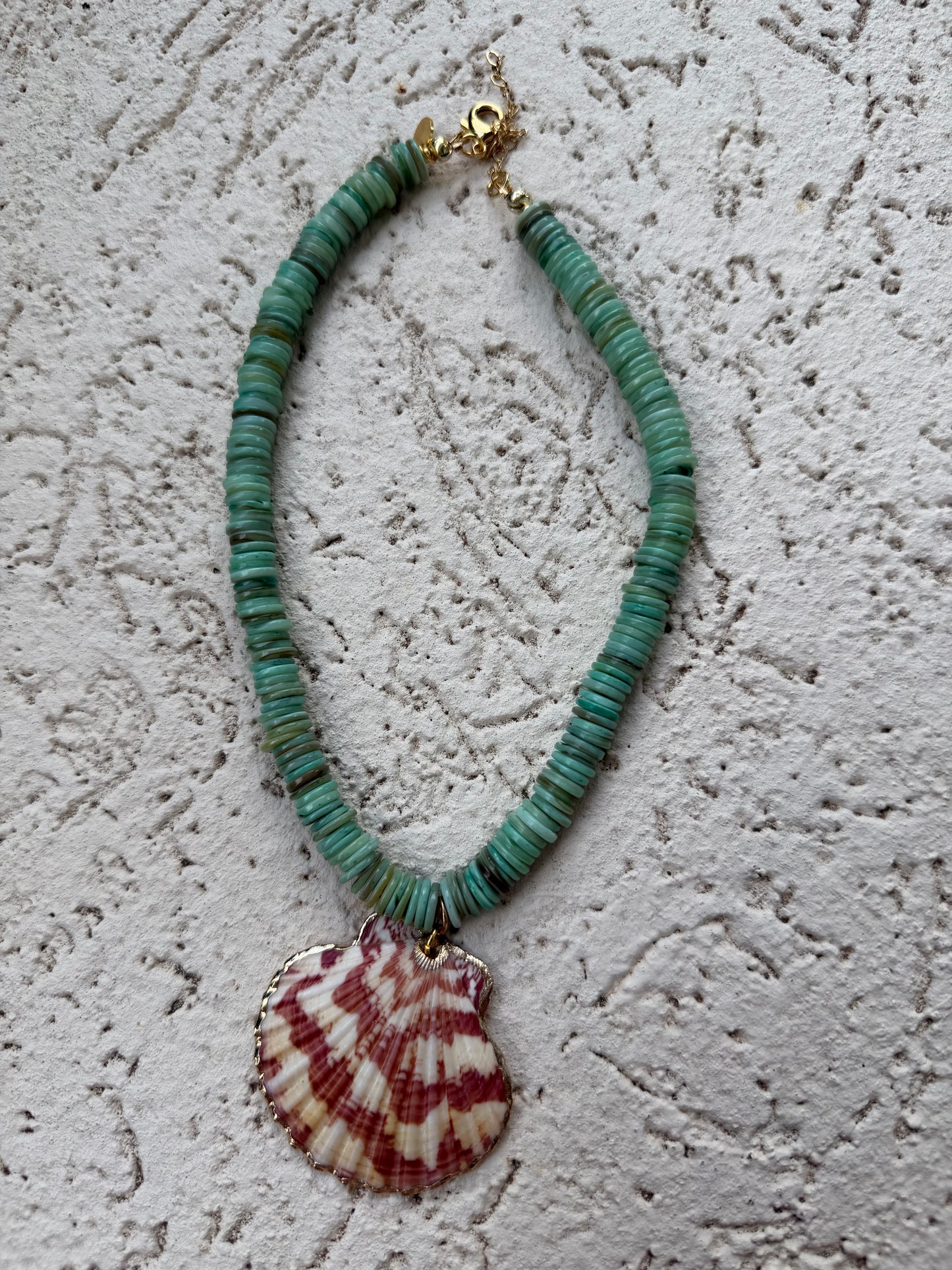 “Shell Yeah” Beaded Necklace