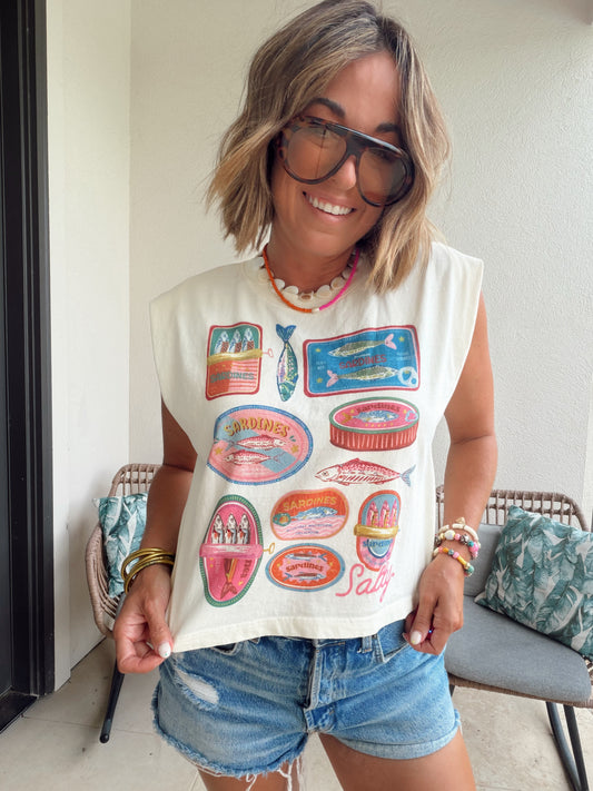 Salty Summer Muscle Tee