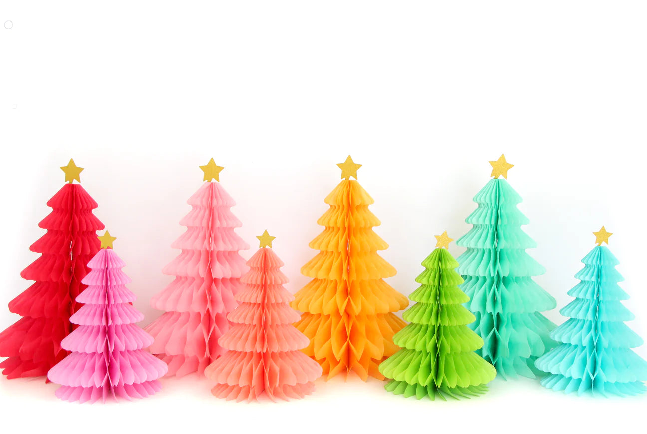 Rainbow Tree Honeycomb Set