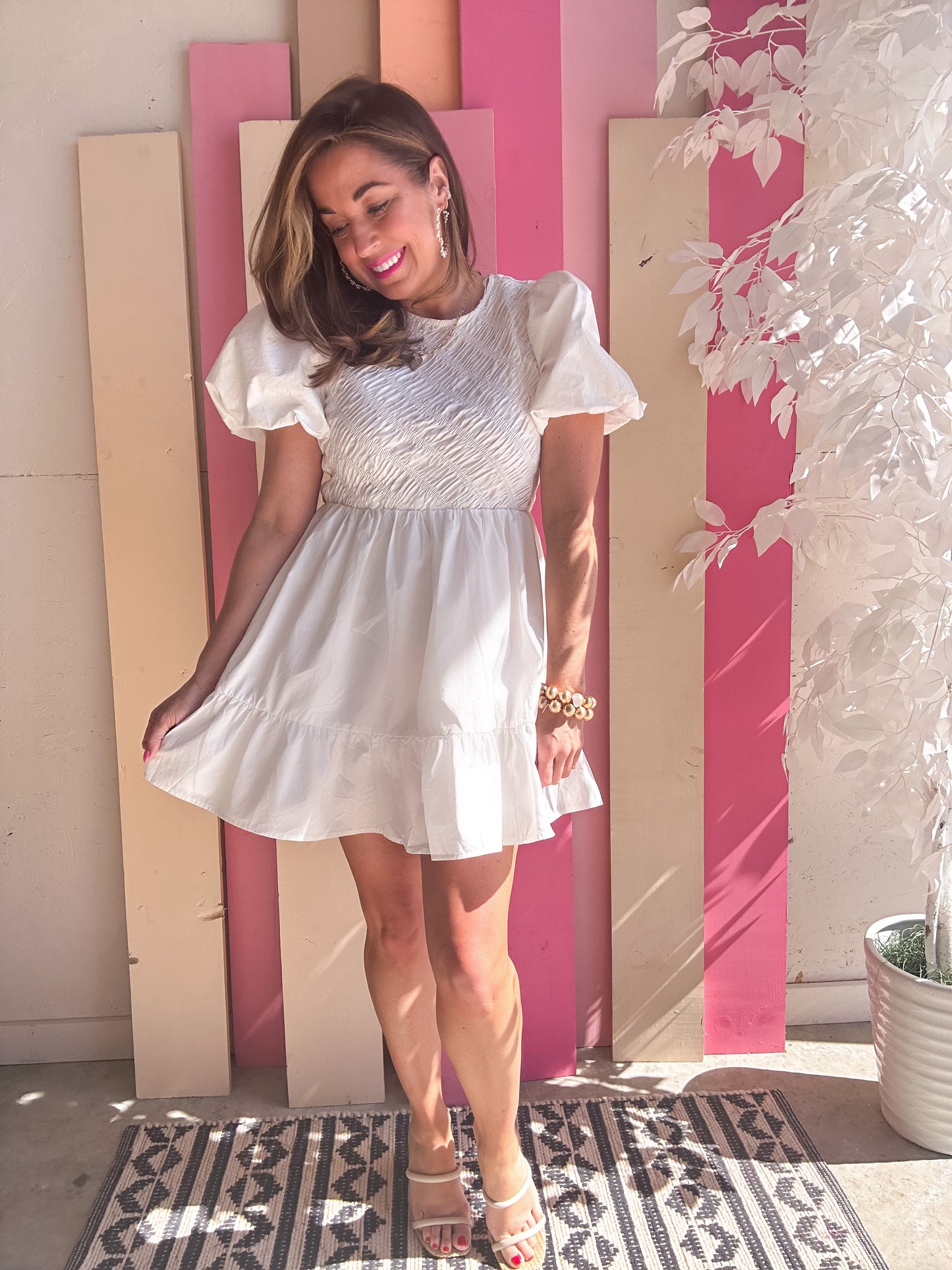 Sugar Sweet Poplin Dress