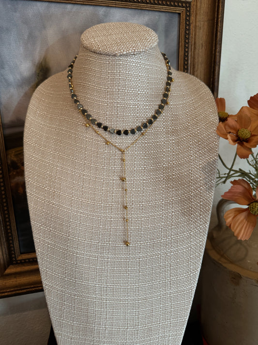 Dainty Lariat Necklace