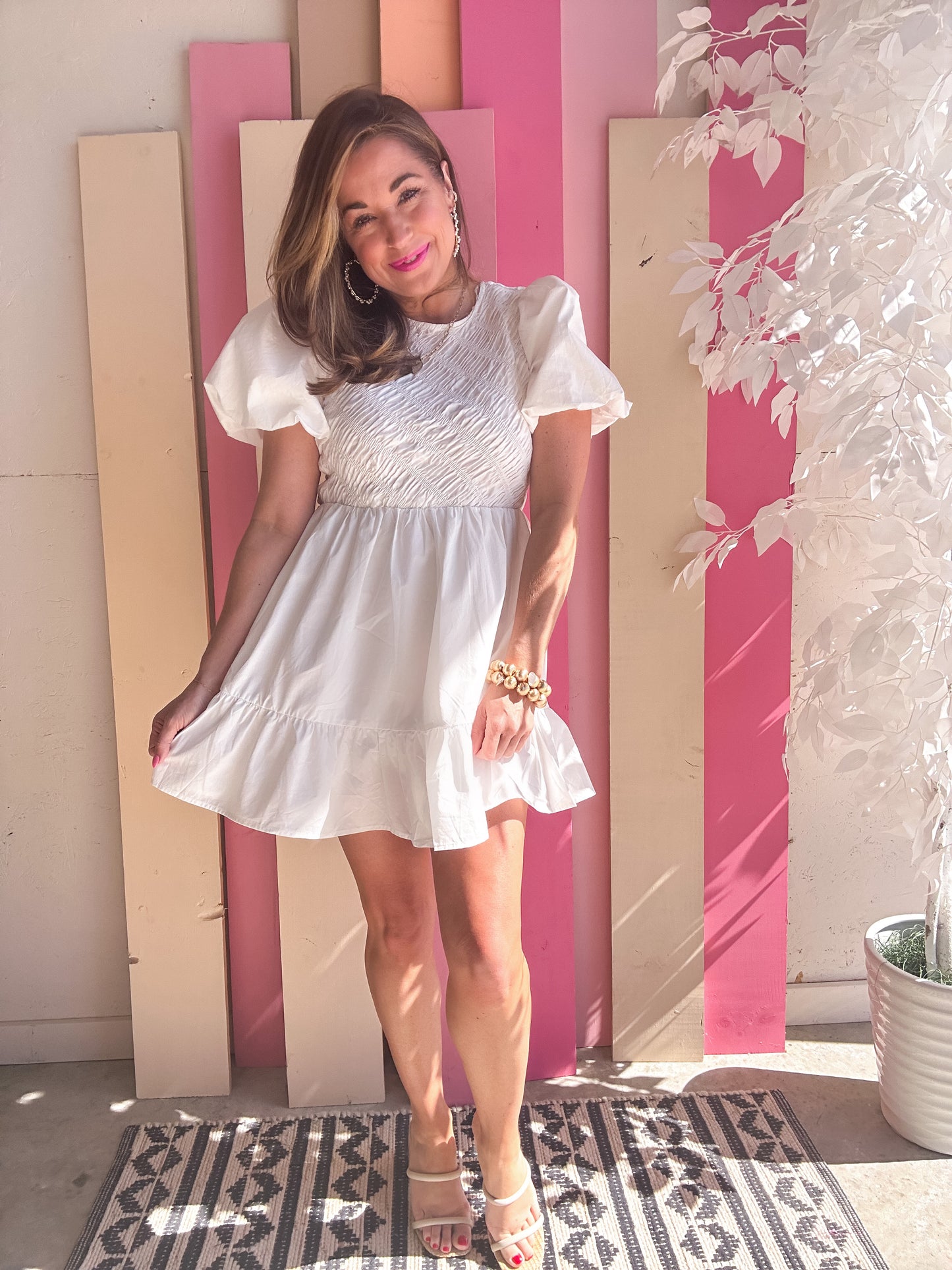 Sugar Sweet Poplin Dress