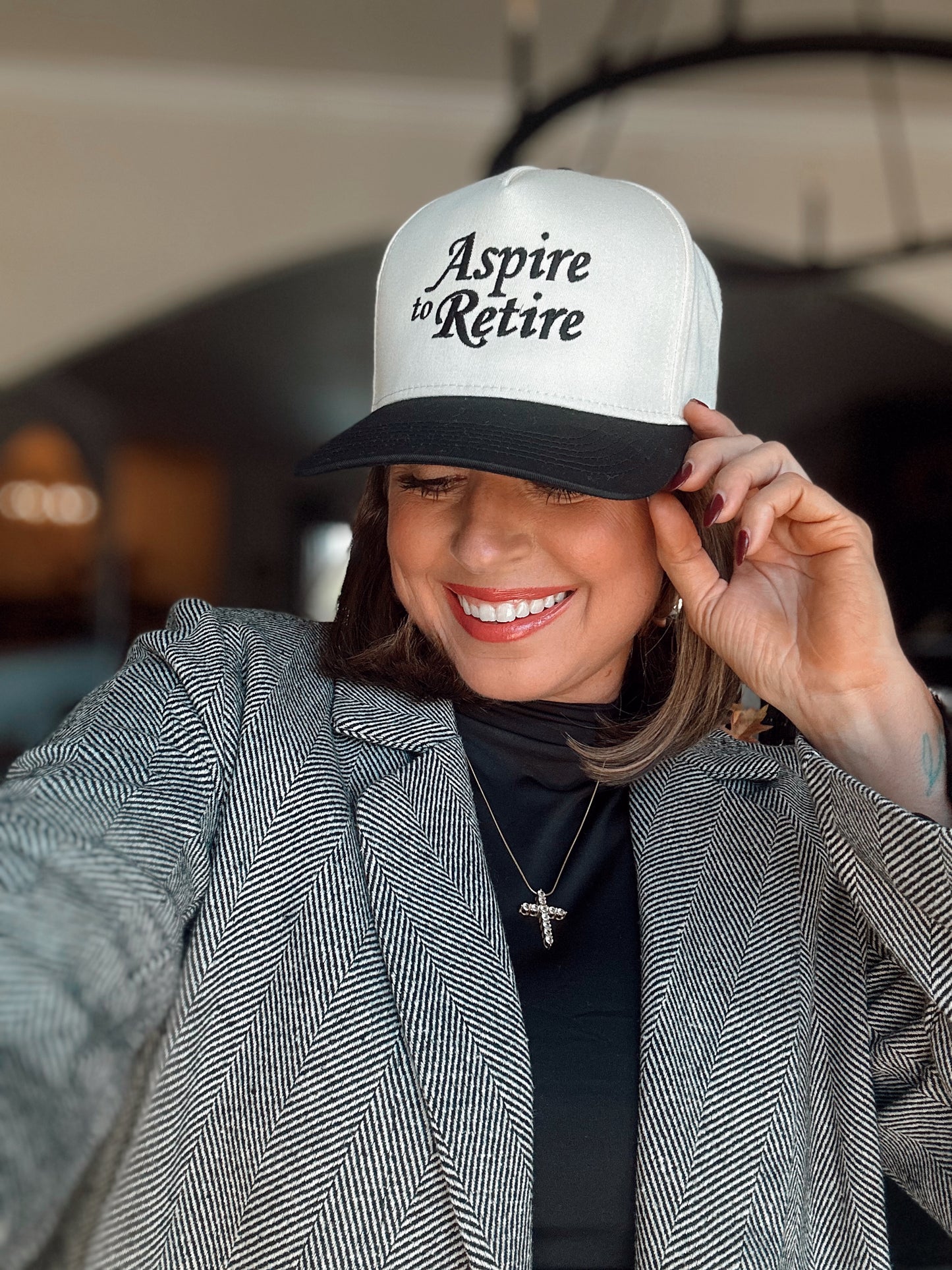 Aspire to Retire Trucker Hat
