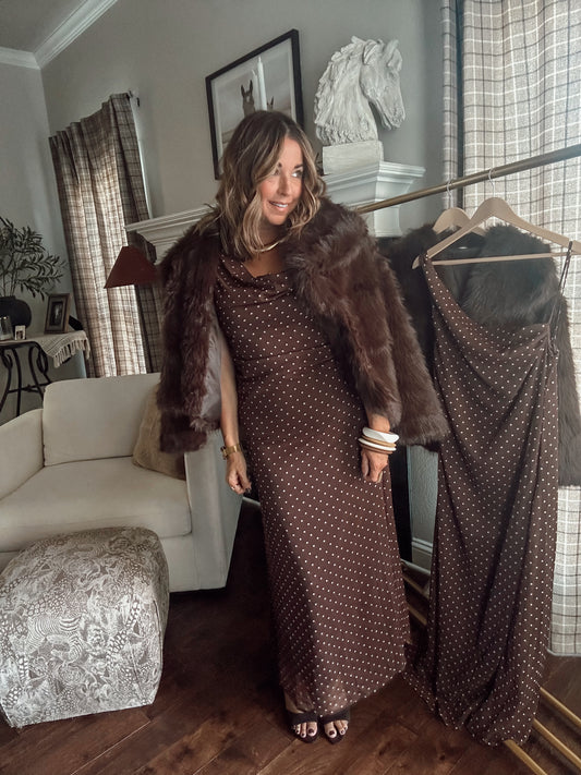 Pretty Woman Polka Dot Dress