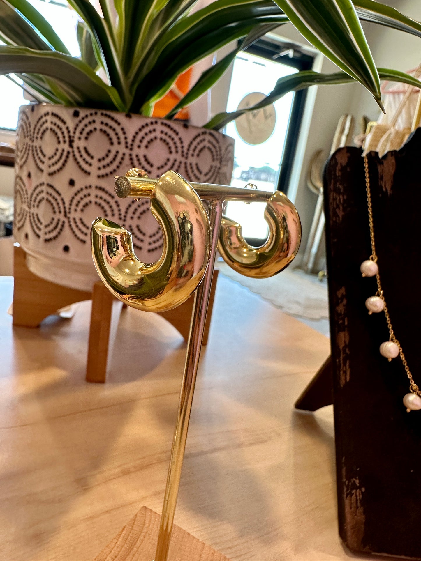 Chunky Large Hoops