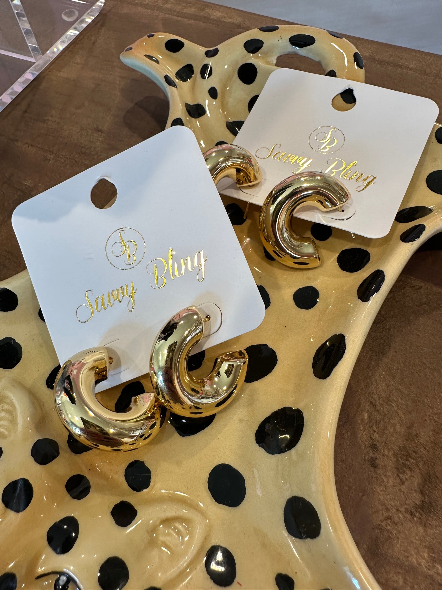 Chunky Large Hoops