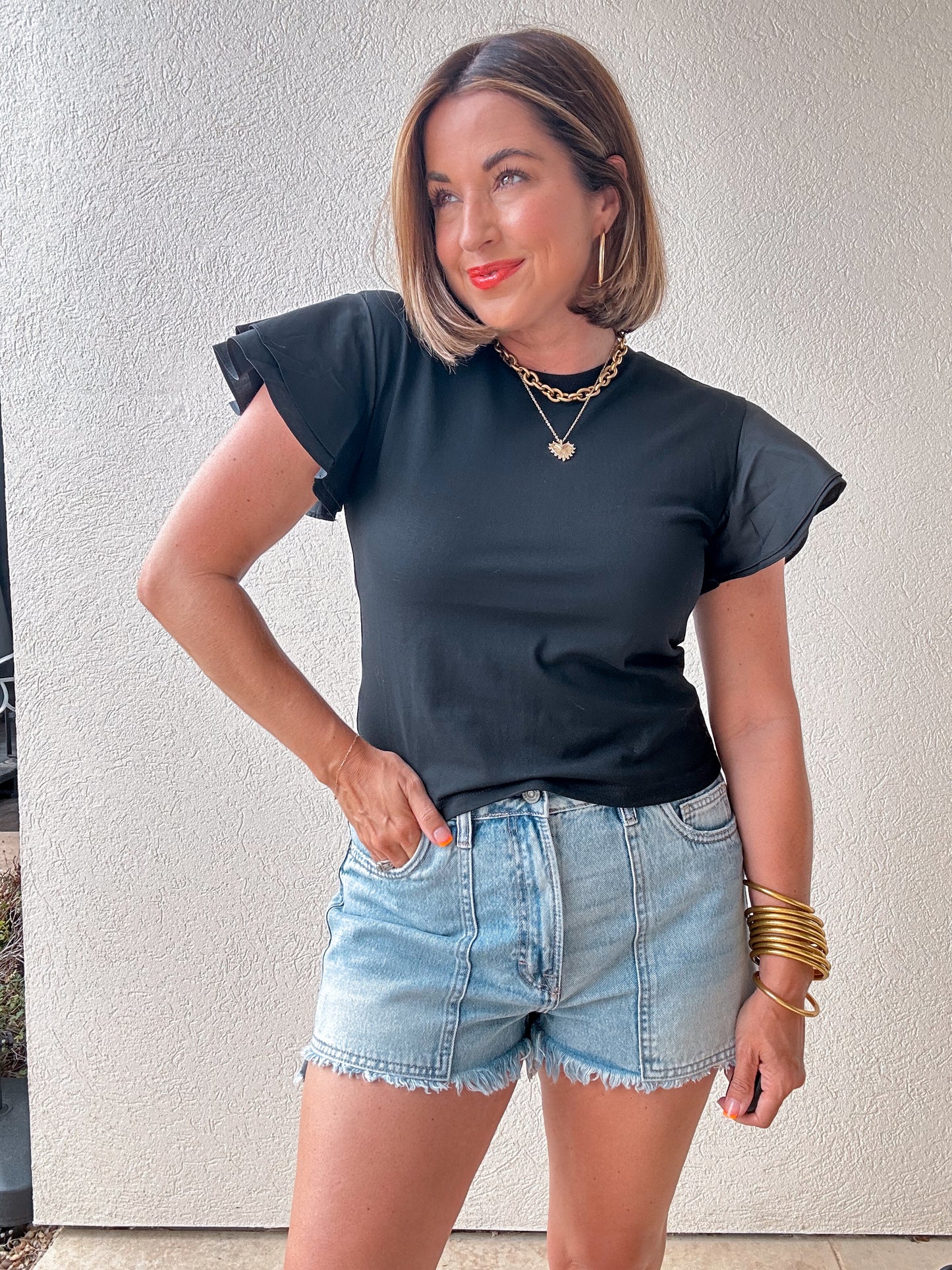 Mix Media Tee