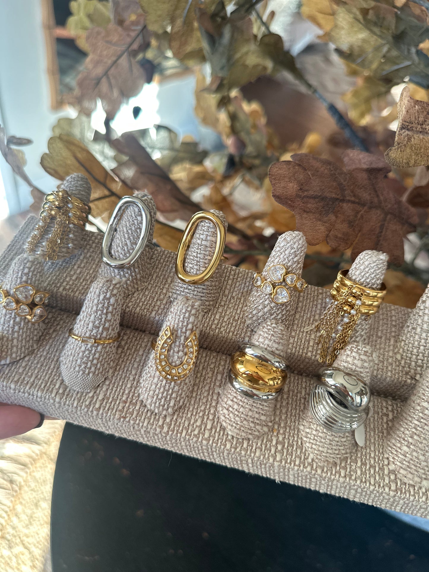 Mixed Media Dome Ring