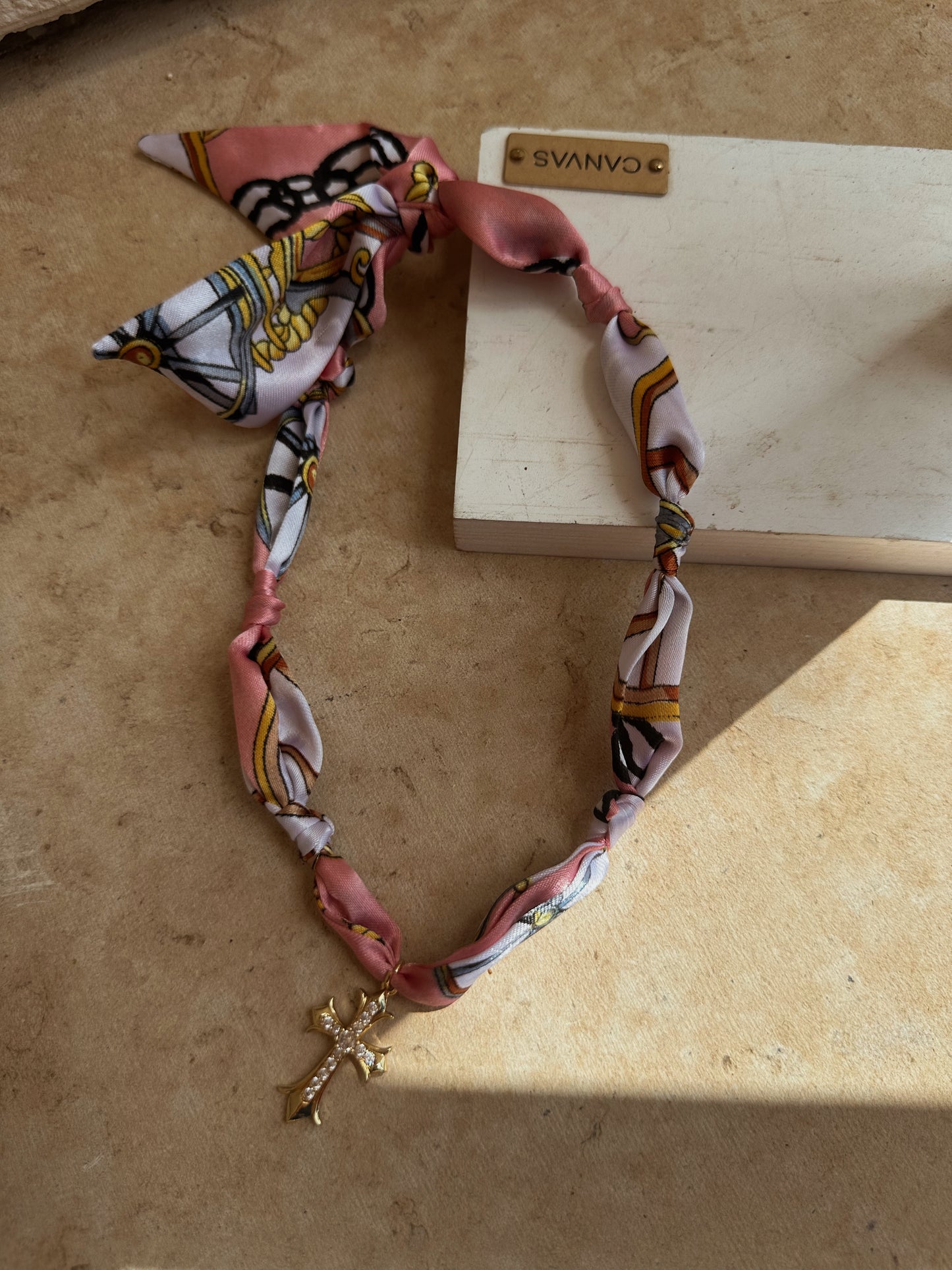 Scarf Charm Necklace