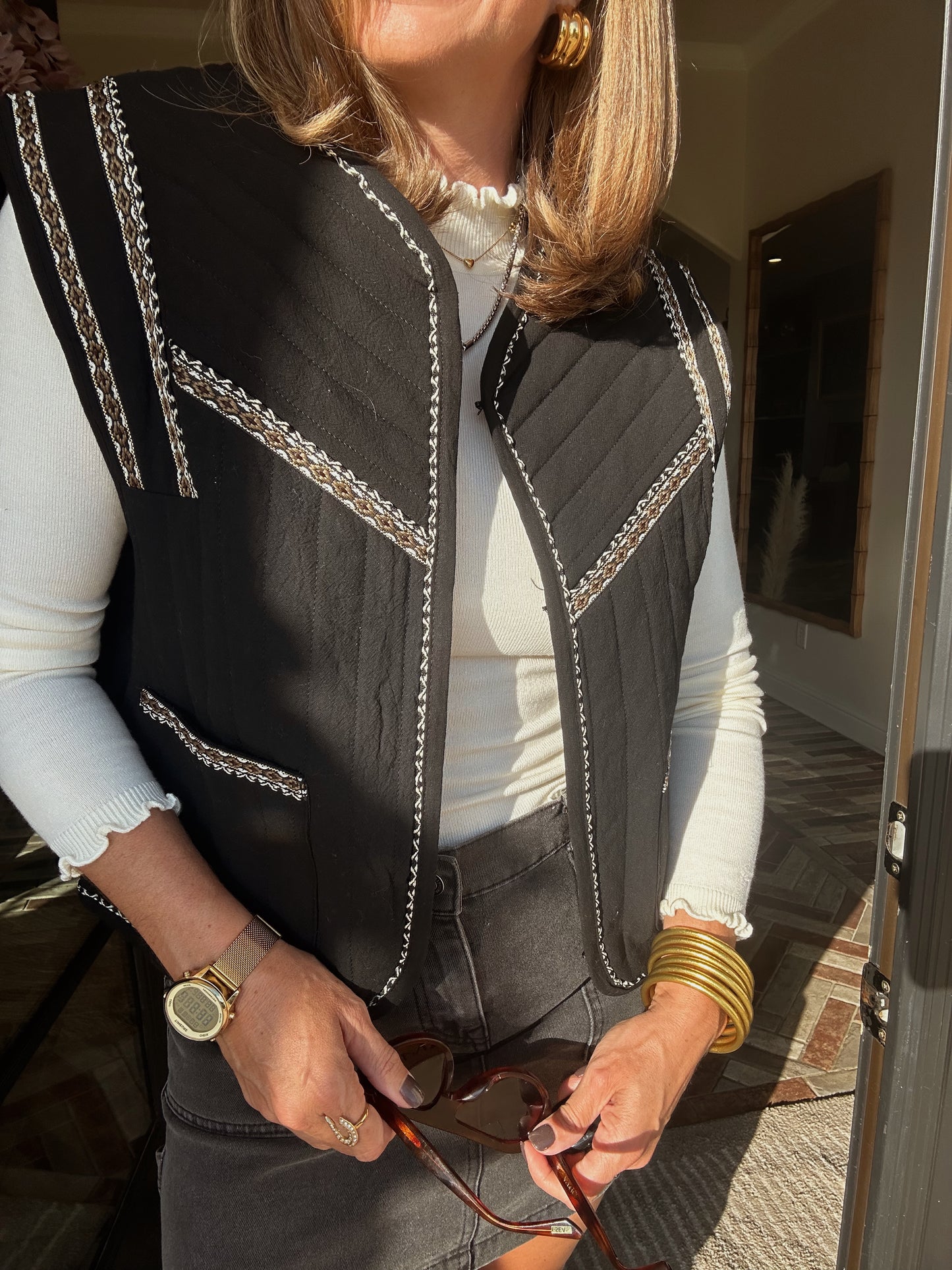 Quinn Quilted Vest