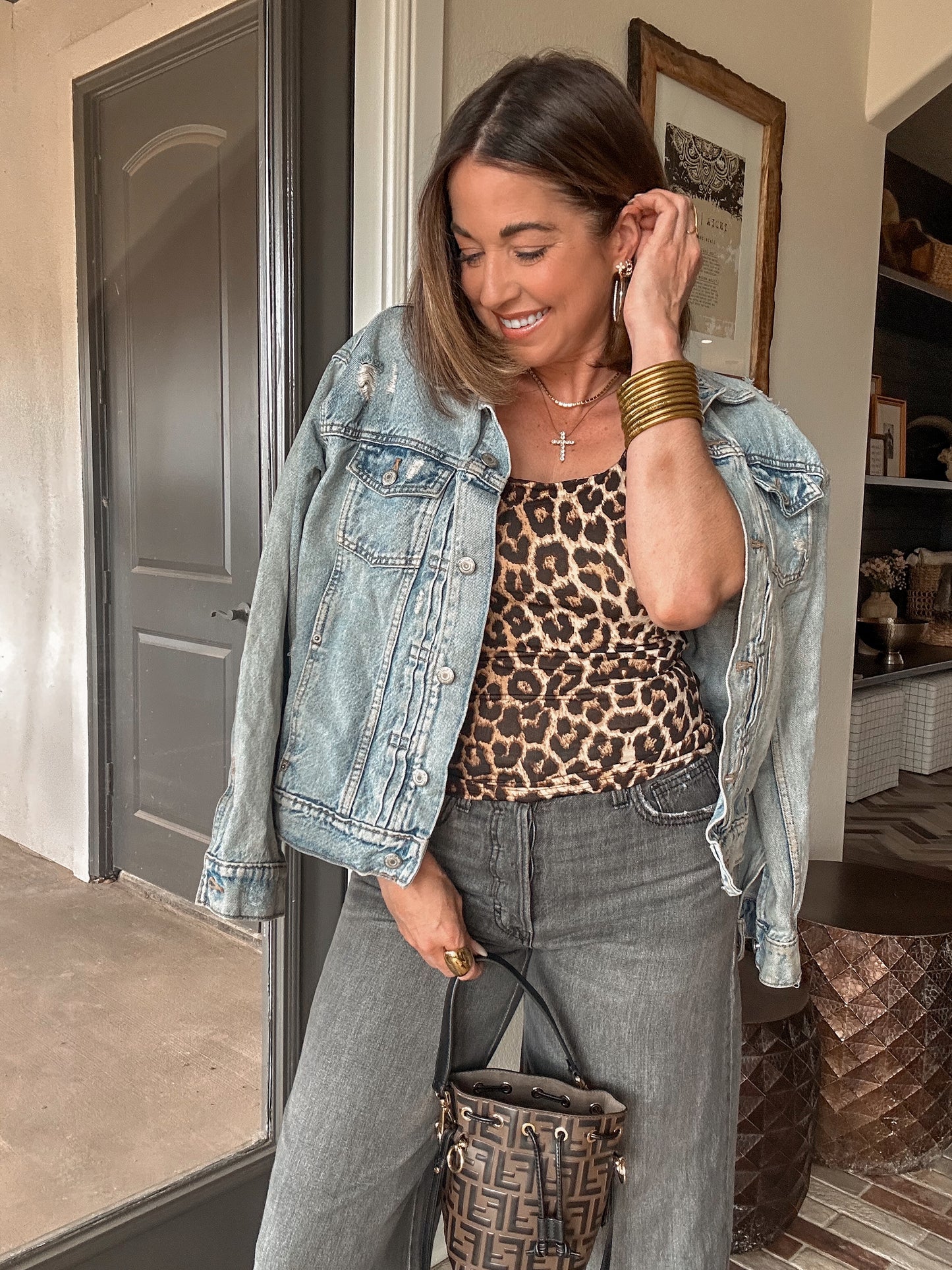 Leopard Spandex Tank