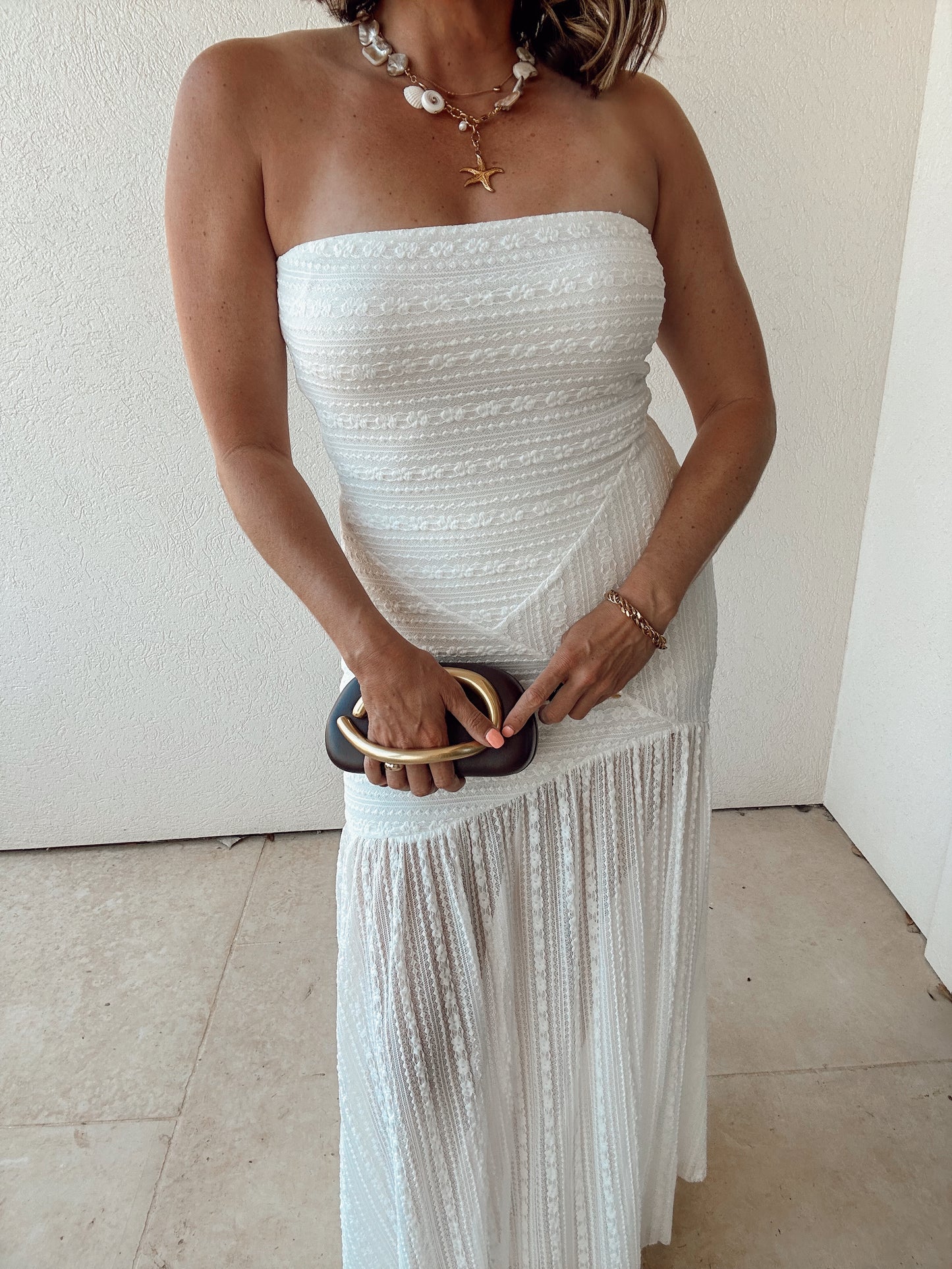 Havana Nights Lace Maxi