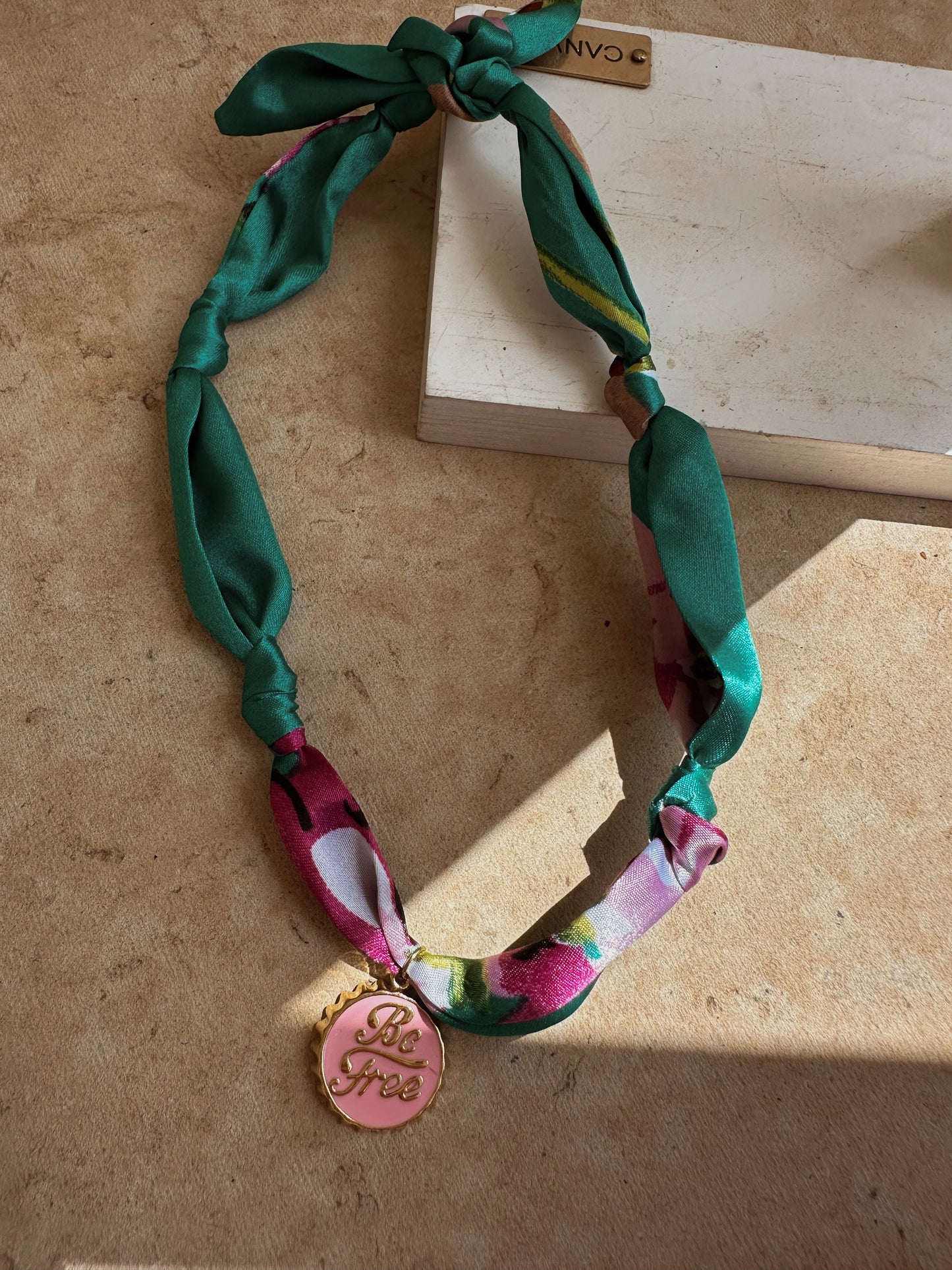 Scarf Charm Necklace