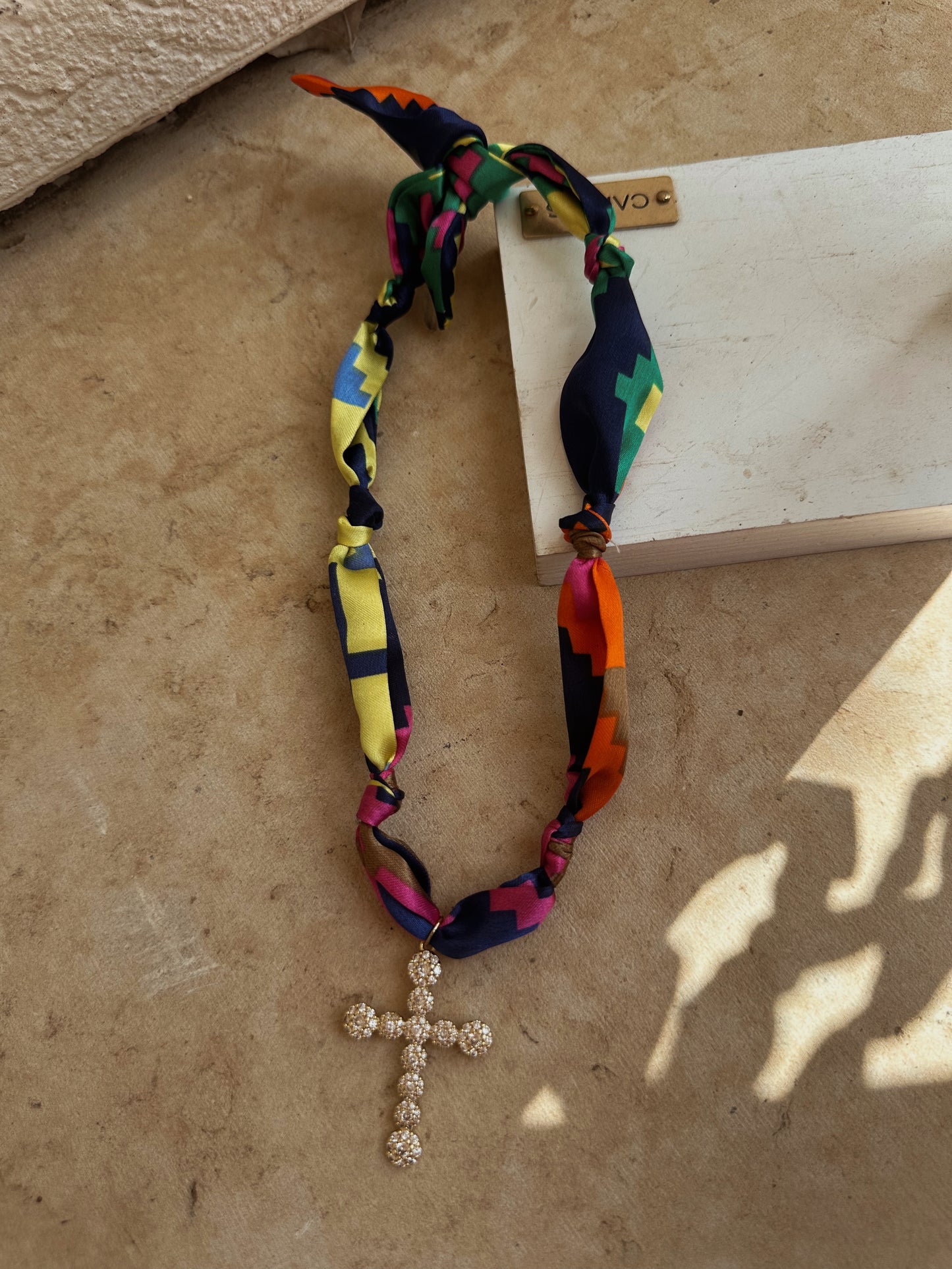Scarf Charm Necklace