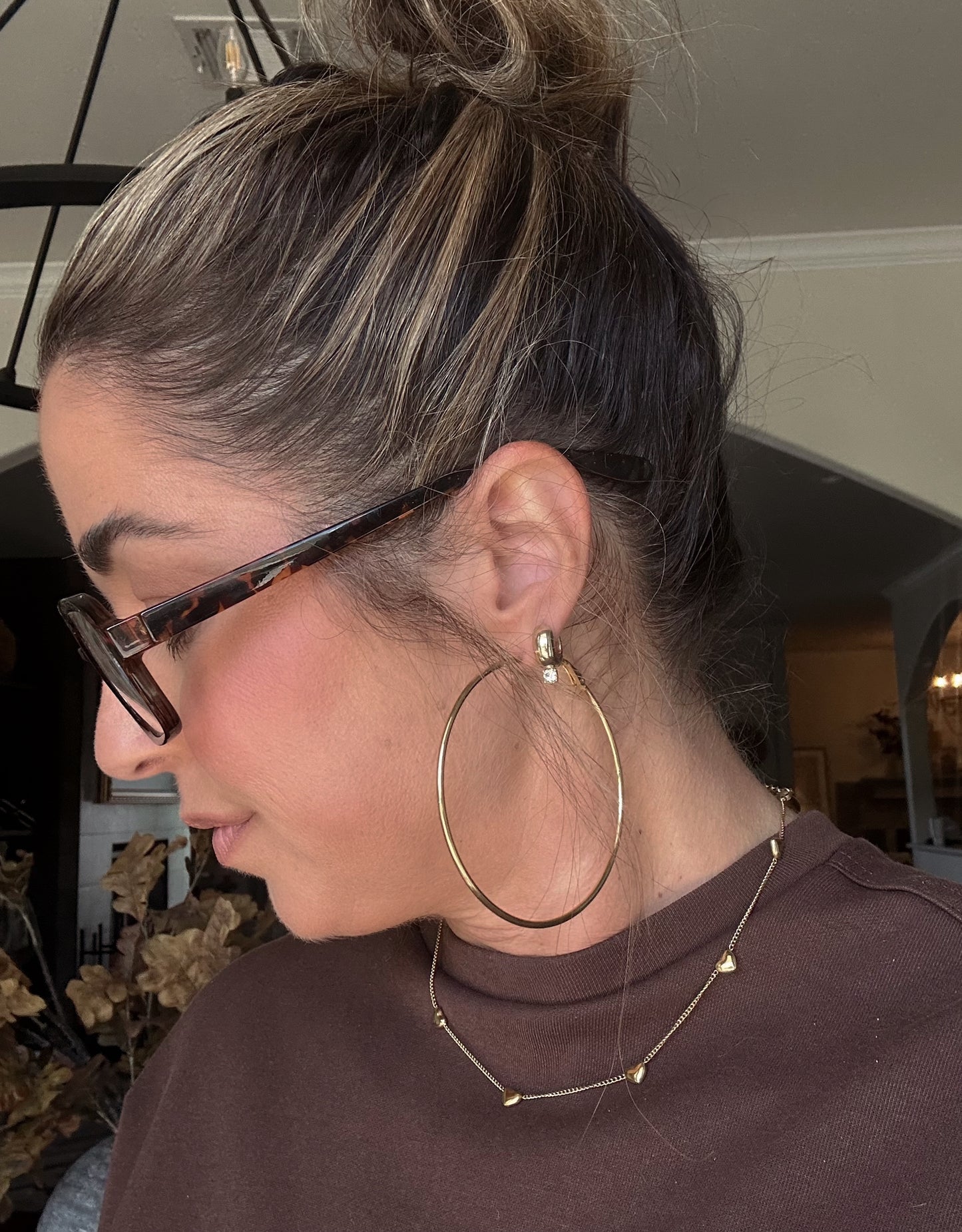 XL Gold Hoops