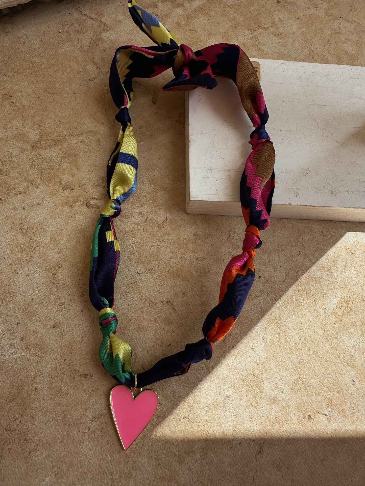 Scarf Charm Necklace