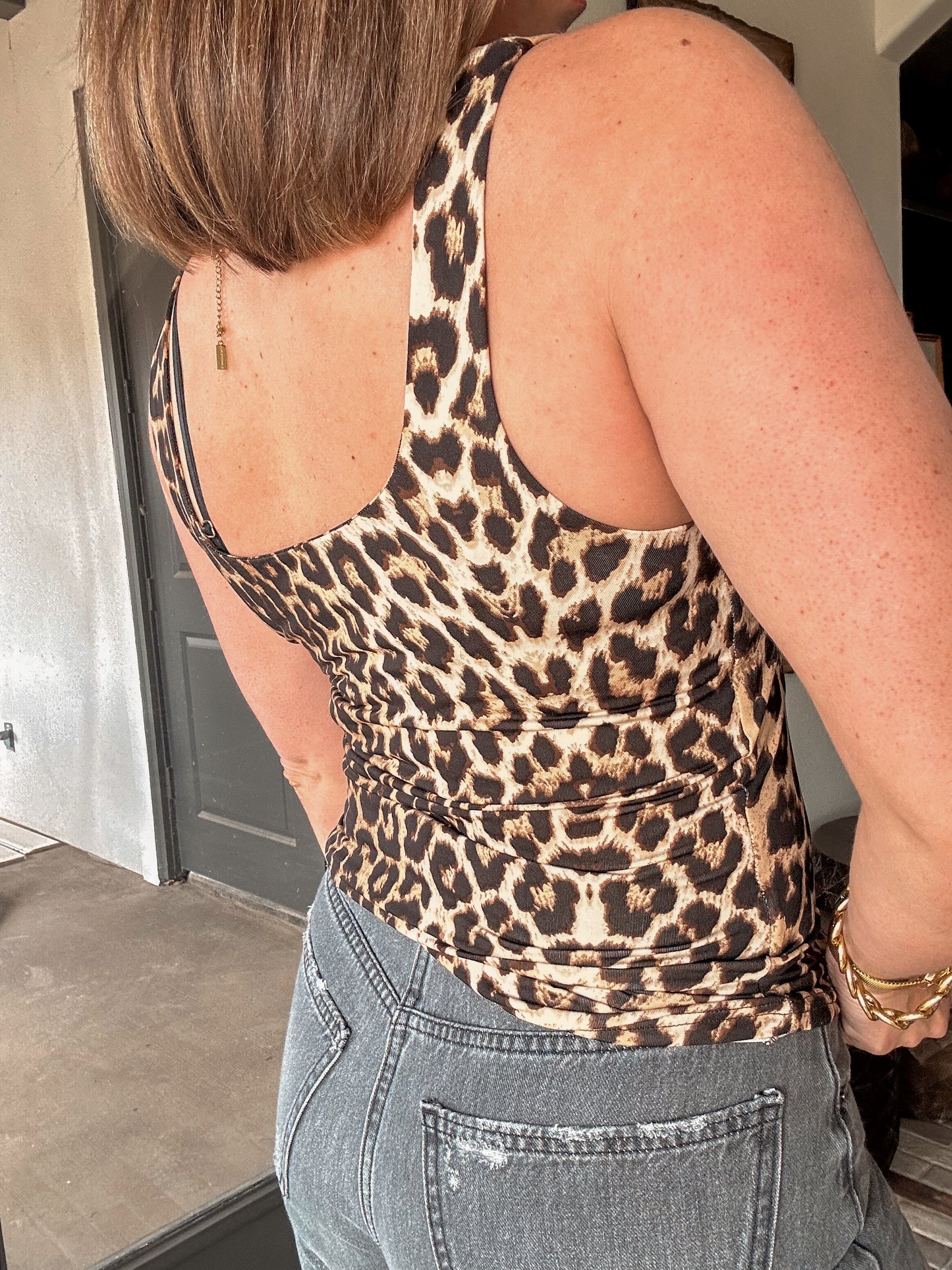 Leopard Spandex Tank