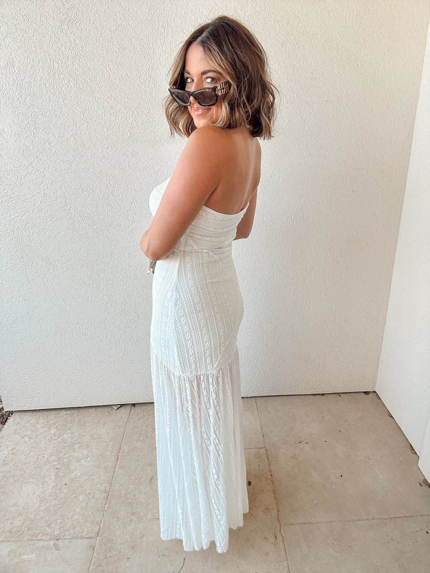 Havana Nights Lace Maxi