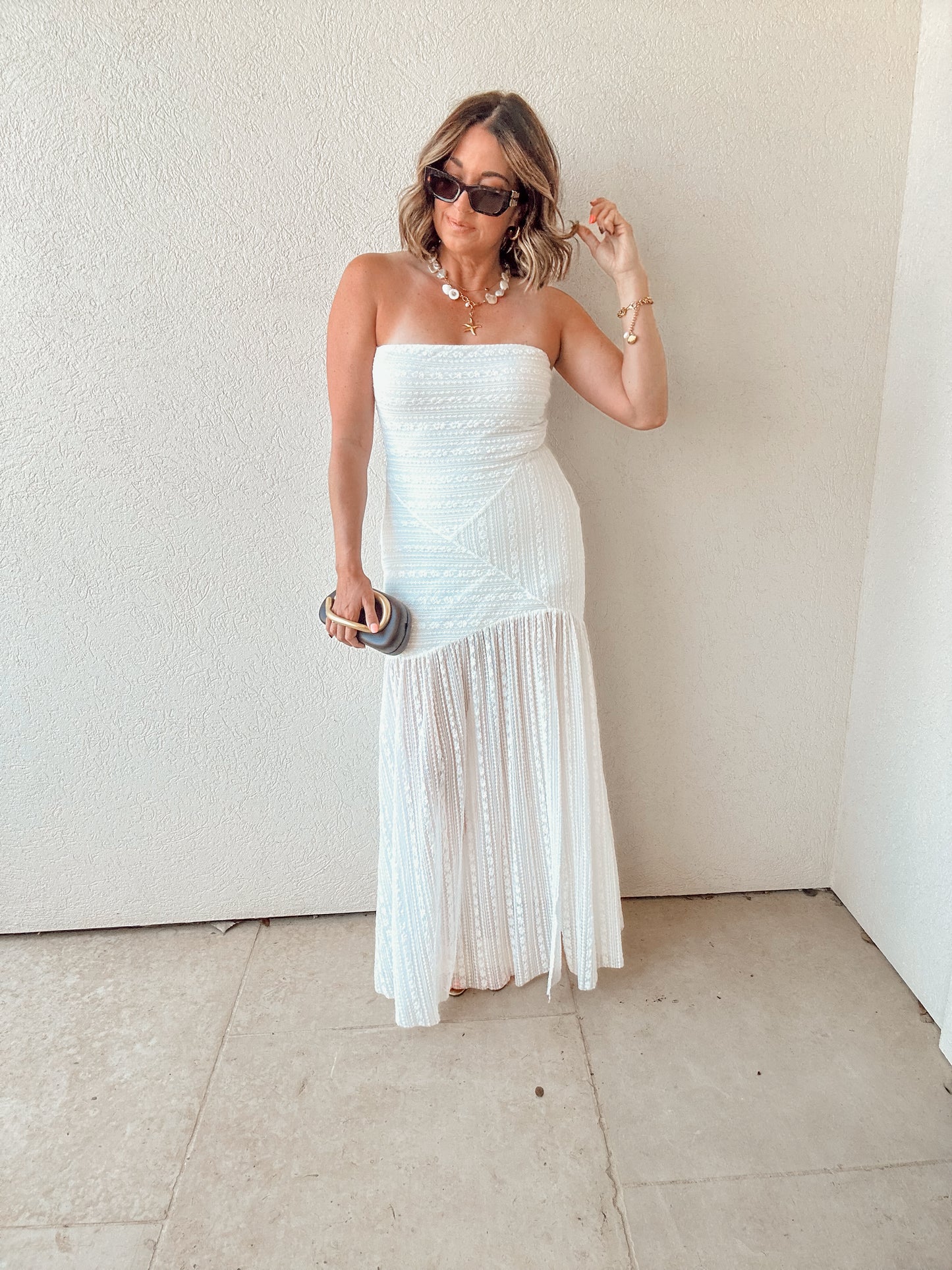 Havana Nights Lace Maxi