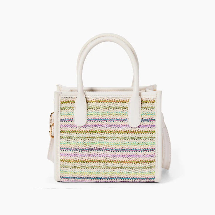 Blossom Straw Crossbody Bag