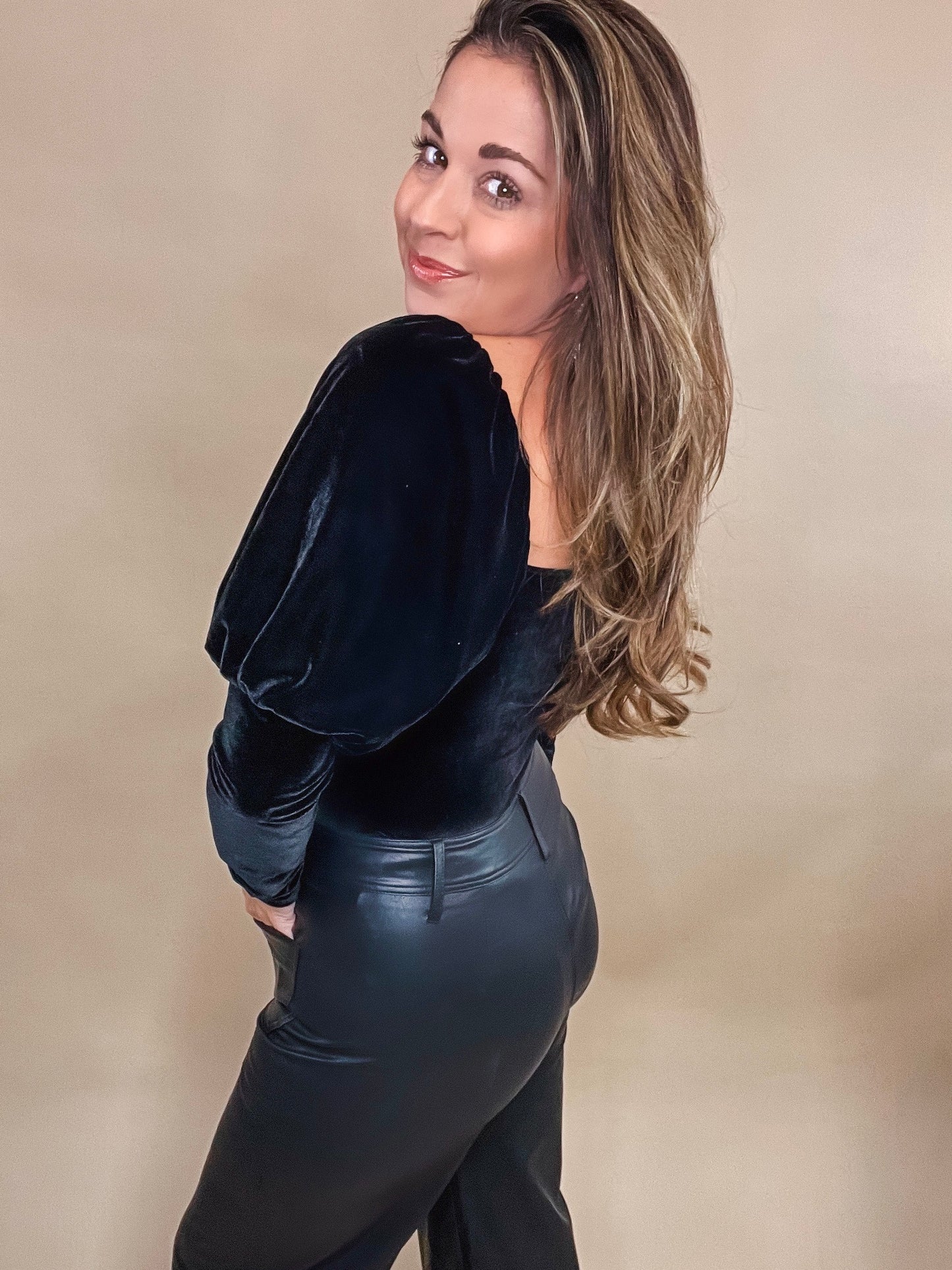 Vivian Velvet Bodysuit