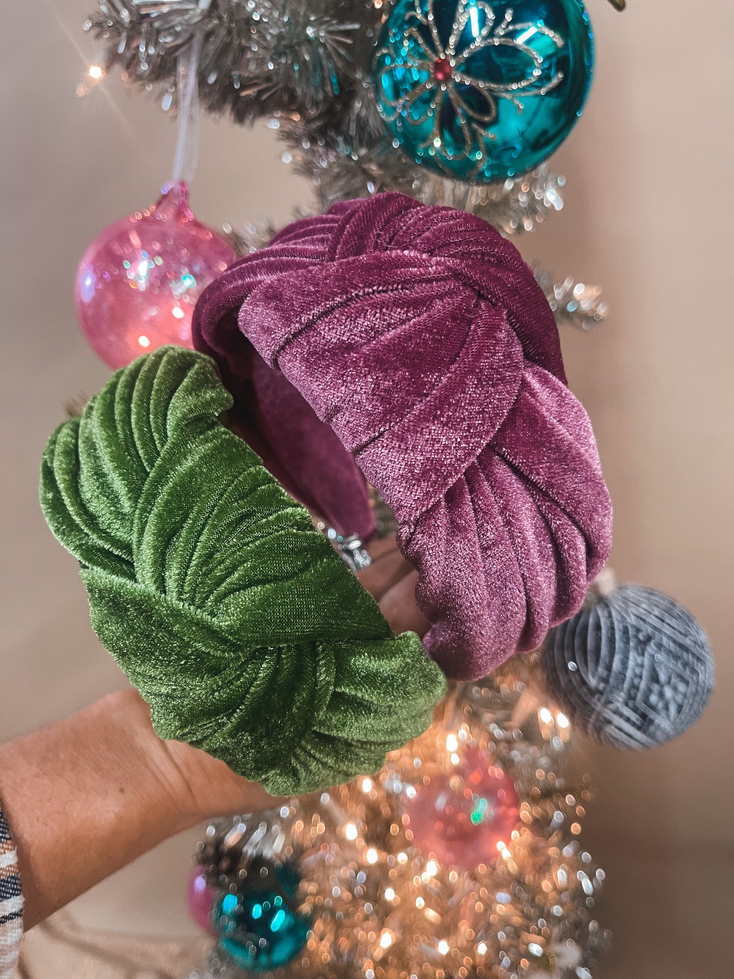Velvet Turban Style Headband