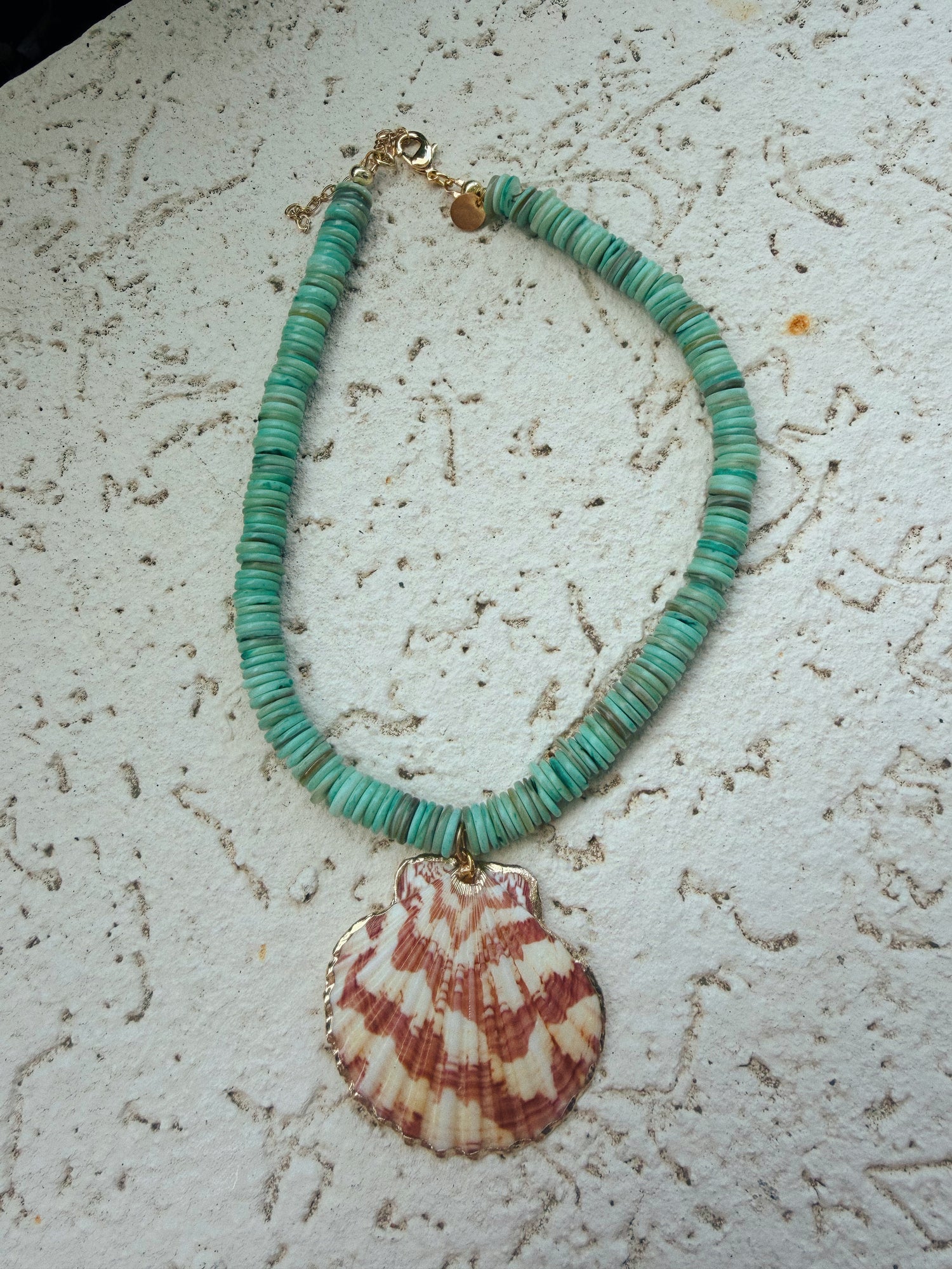 “Shell Yeah” Beaded Necklace