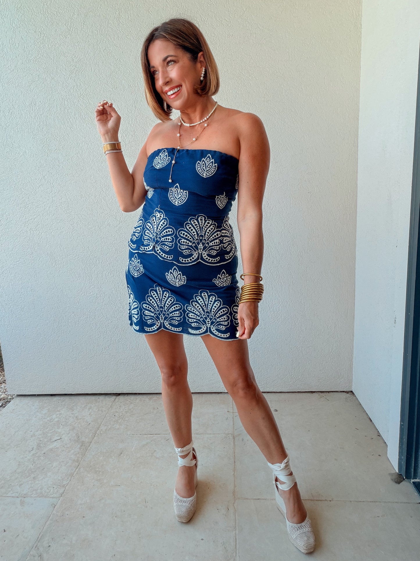 Pretty Palm Minidress