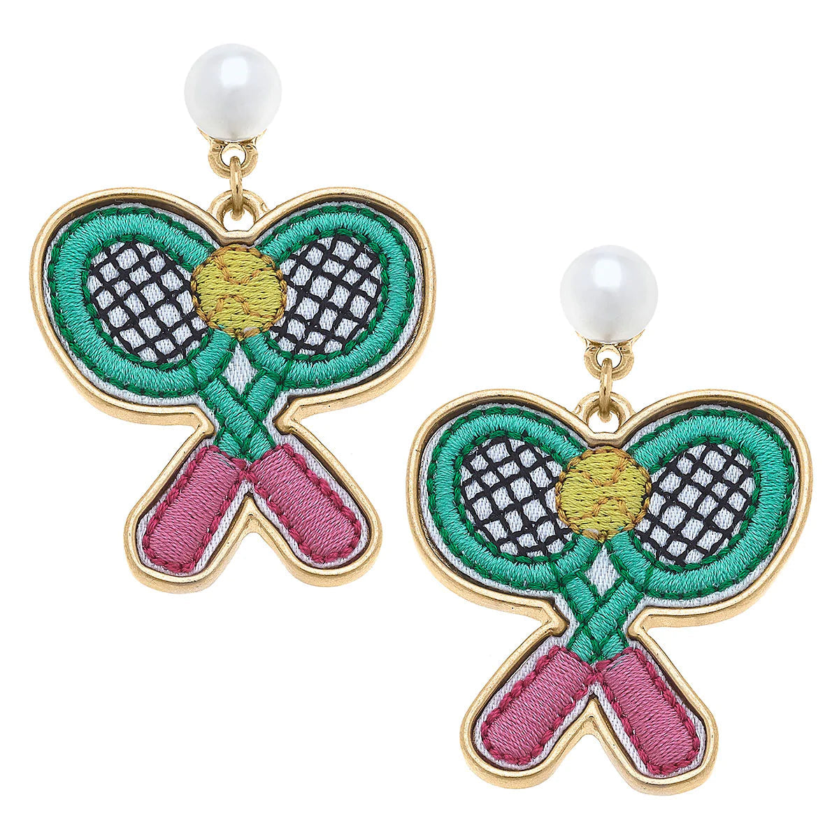 Tennis Queen Earrings