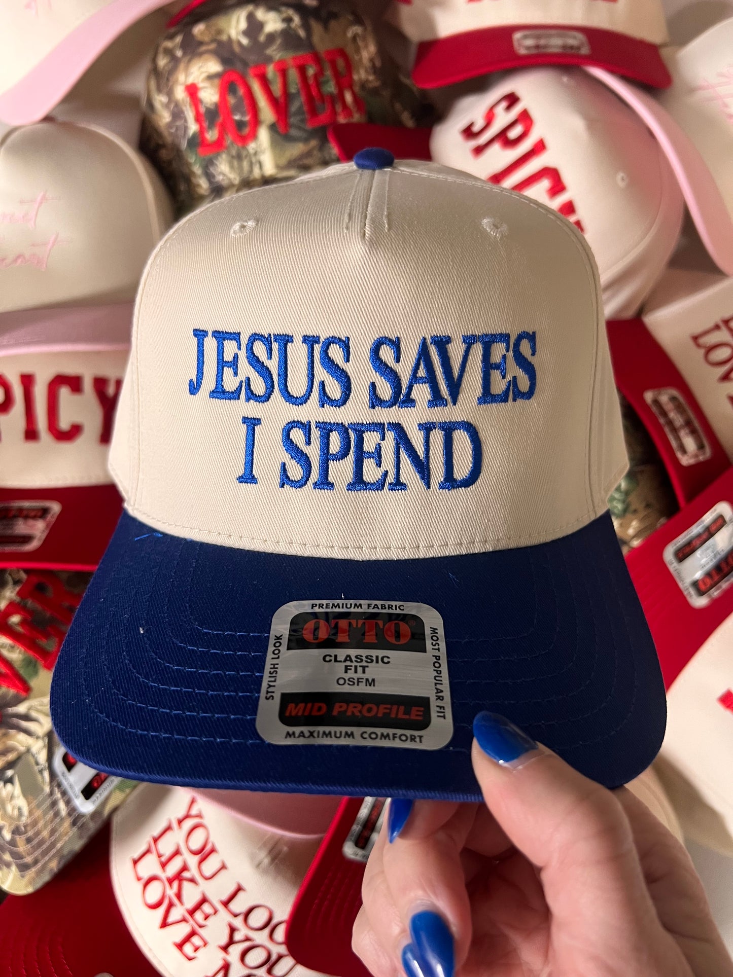 Jesus Saves Trucker Hat