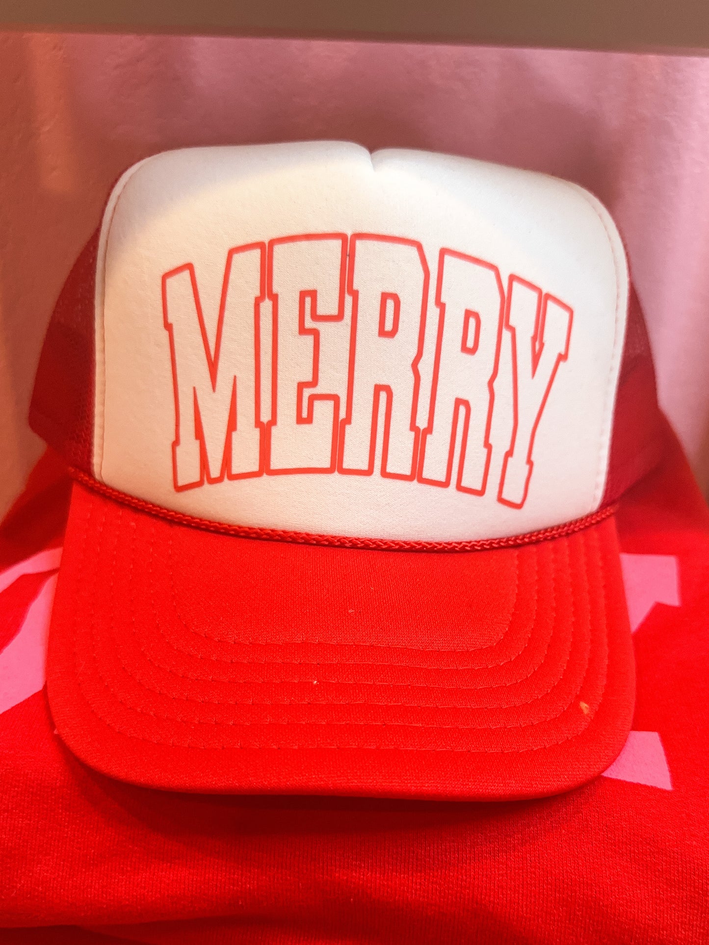 Merry Trucker Hat