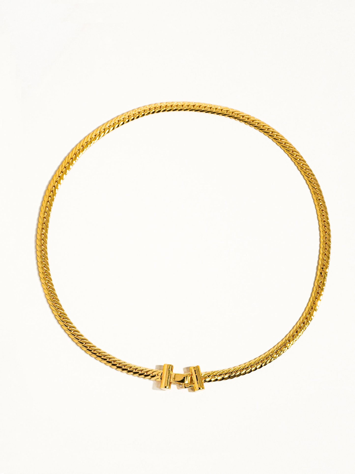Gold T Bar Chain