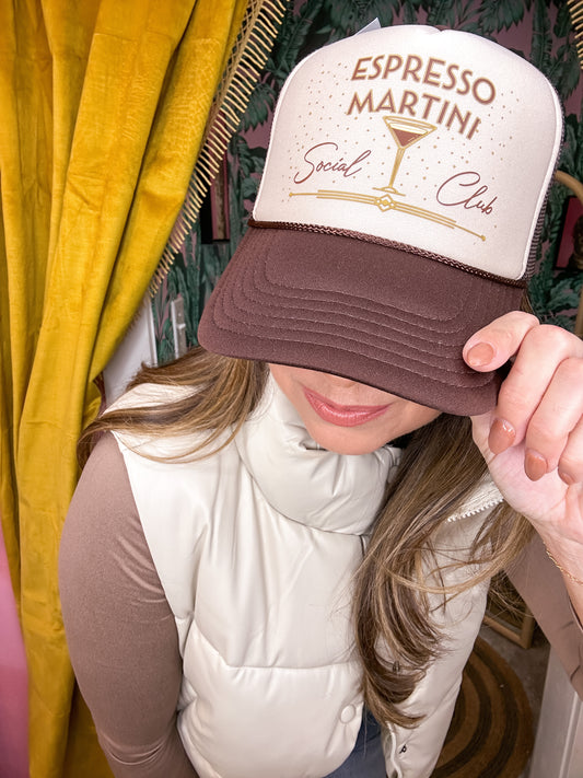 Espresso Martini Club Trucker Hat