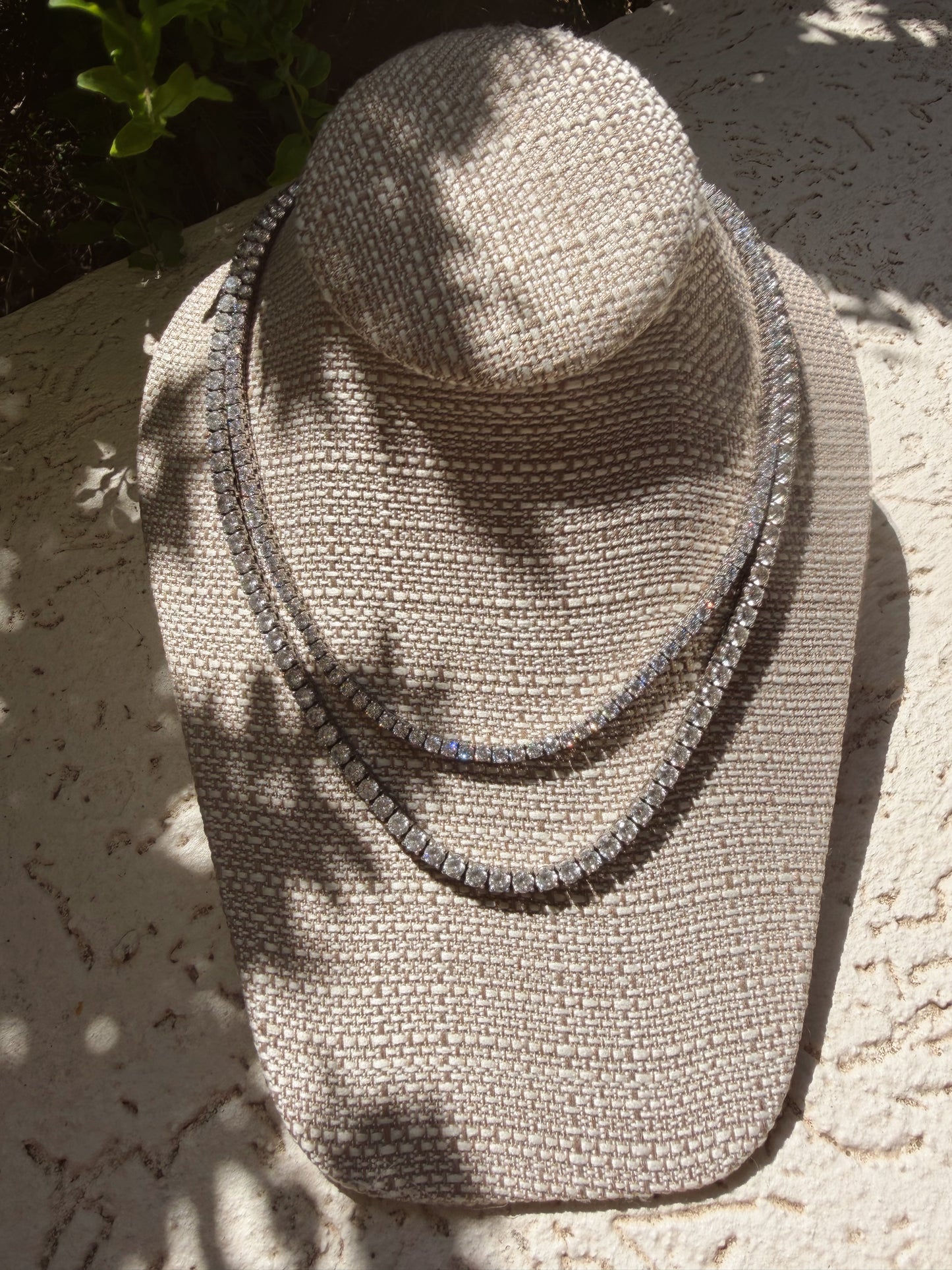 Luxe Line Tennis Necklace