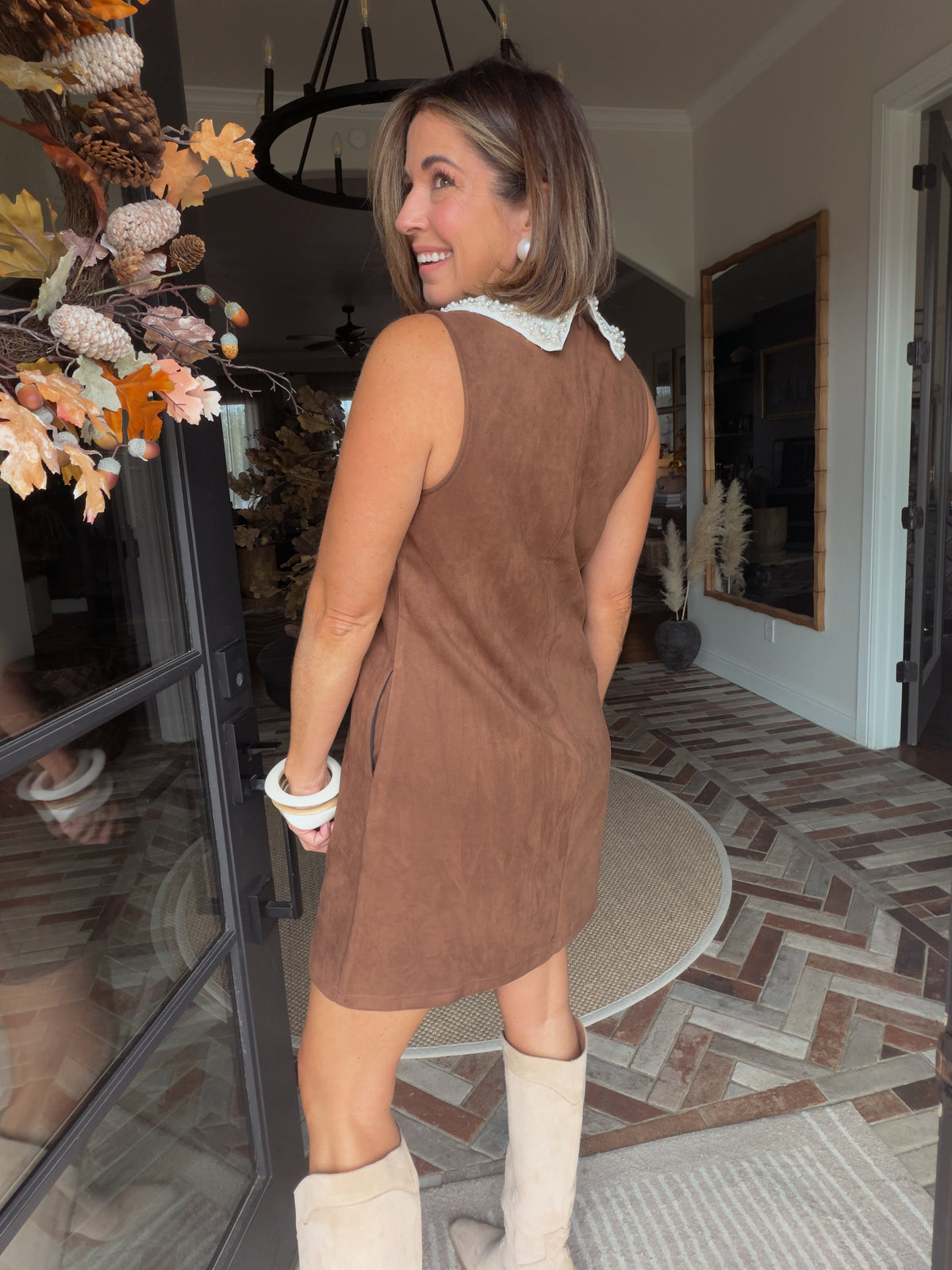 Coco Suede Dress