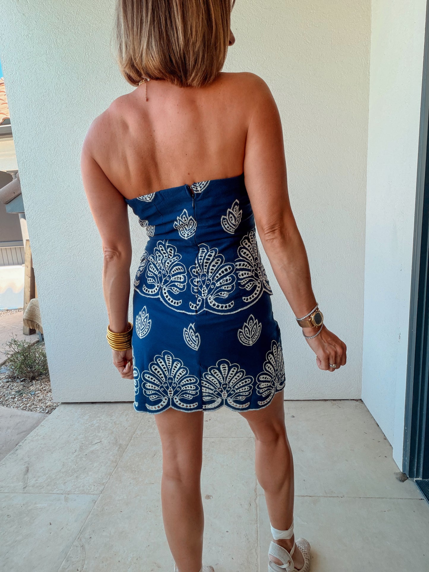Pretty Palm Minidress