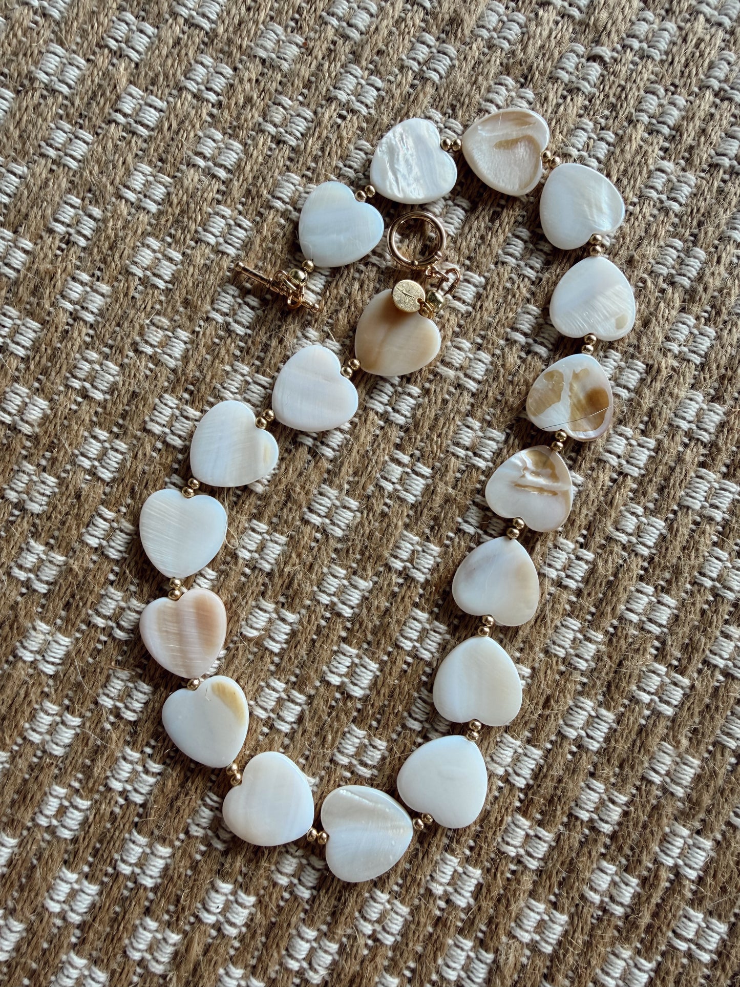“My Heart” Pearl Necklace